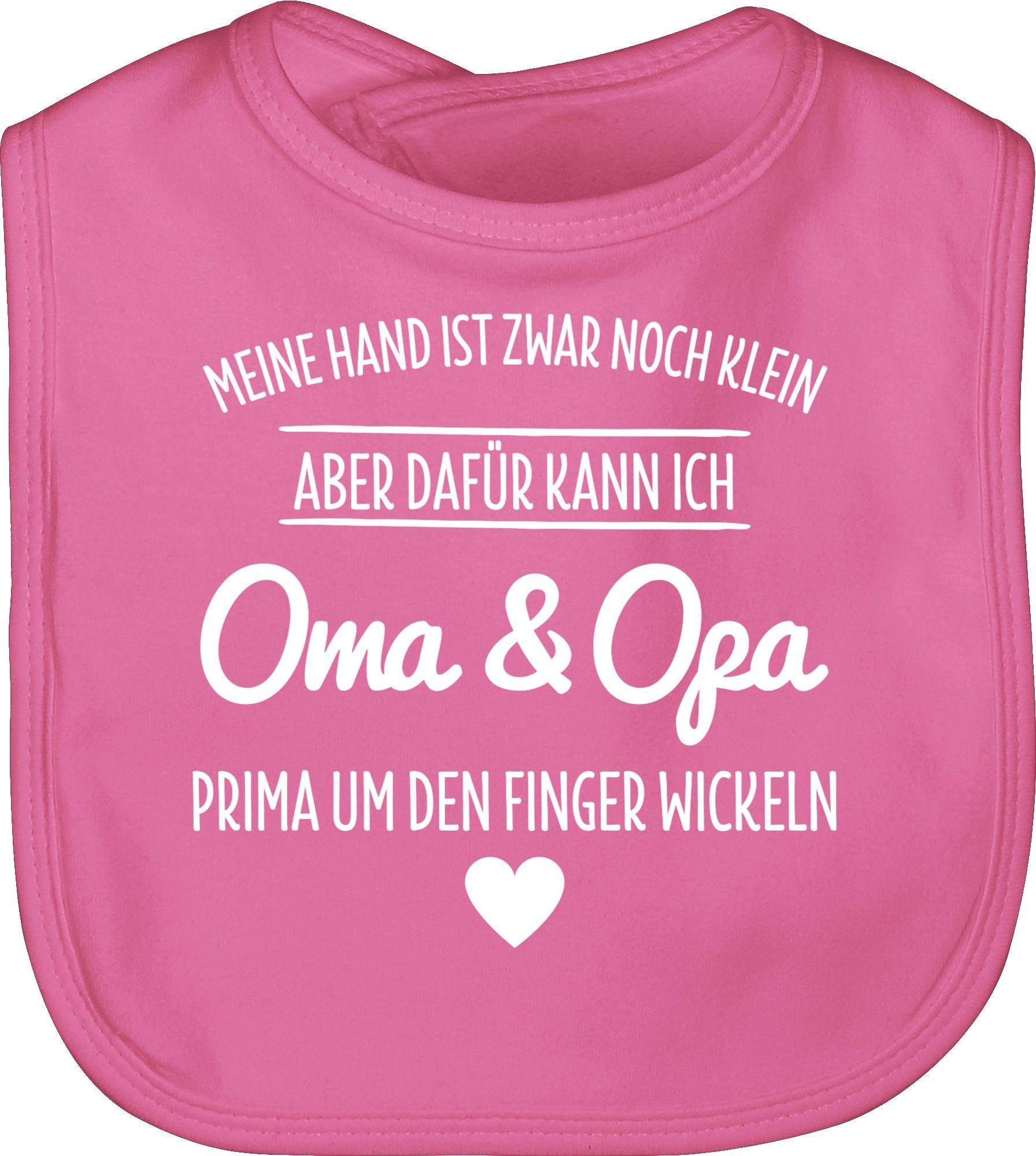 Lätzchen Oma und Opa um den Finger wickeln Großeltern