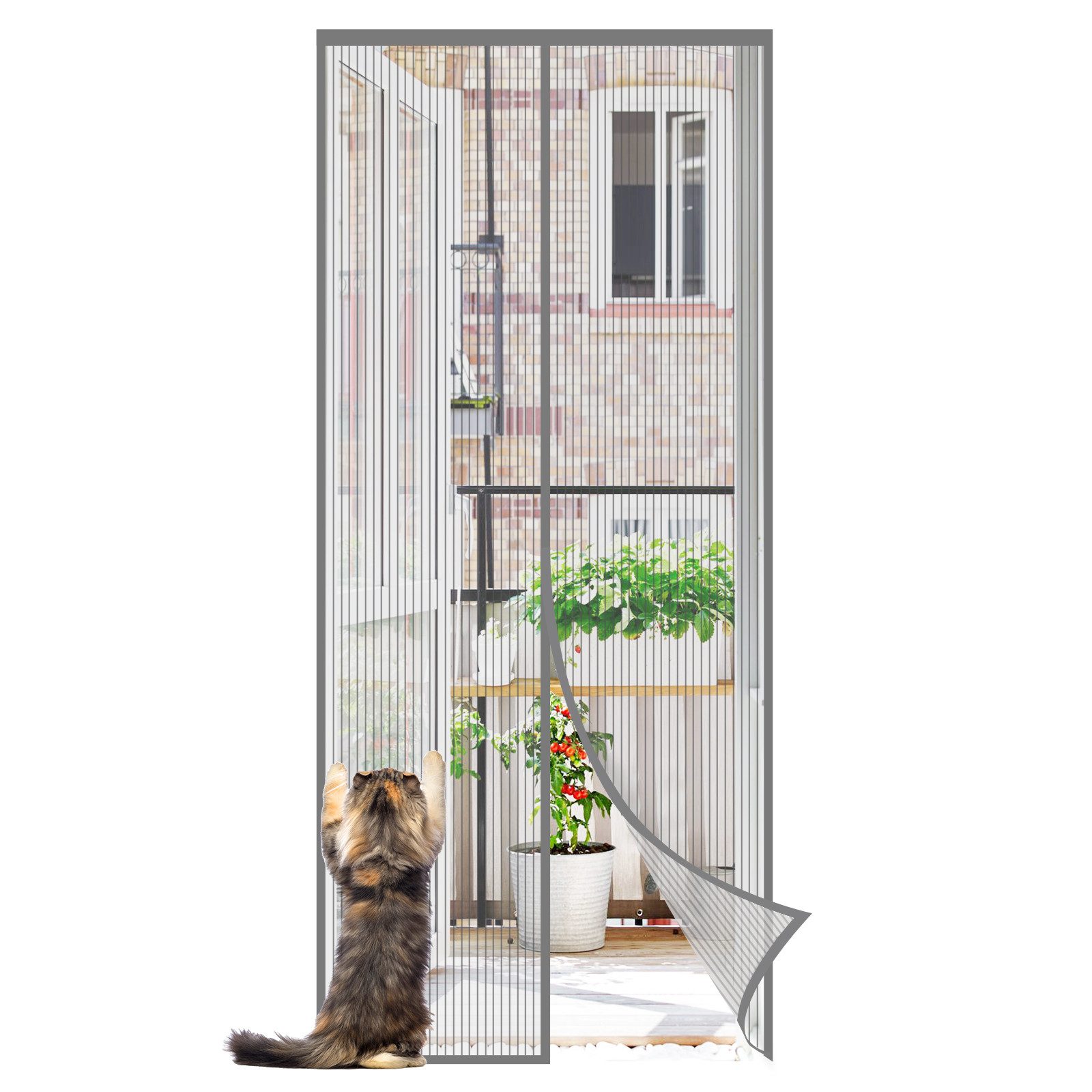 Sekey Insektenschutz-Tür Fliegengitter Türvorhang für Balkontür katzensiche günstig online kaufen