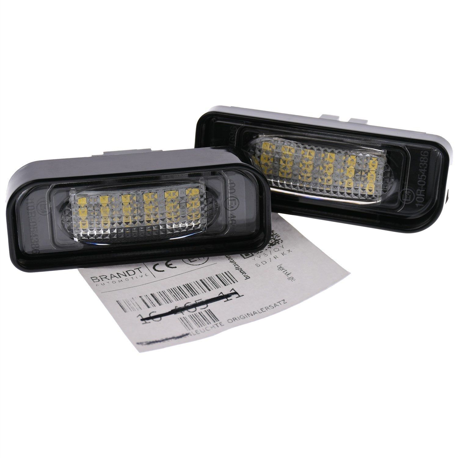 BRANDT AUTOMOTIVE KFZ-Ersatzleuchte LED Kennzeichenleuchten Auto Kennzeichenbeleuchtung, für Mercedes-Benz S-Klasse W220 +AMG (99-05)