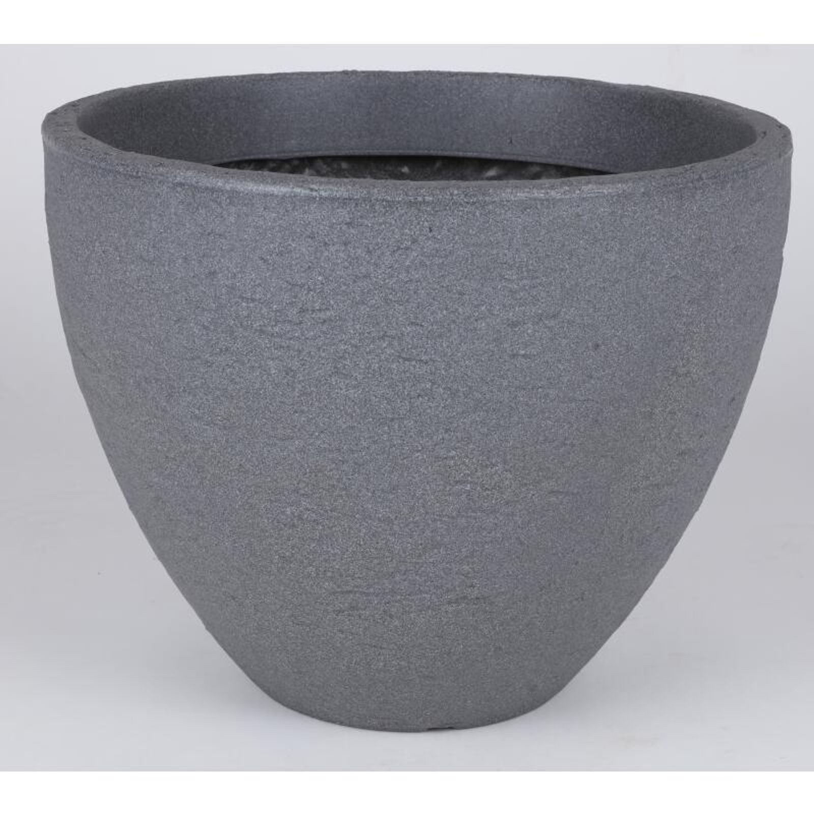Jelenia Plast Pflanzkübel Pflanztopf "Stone" 78cm, H 57cm grau Übertopf