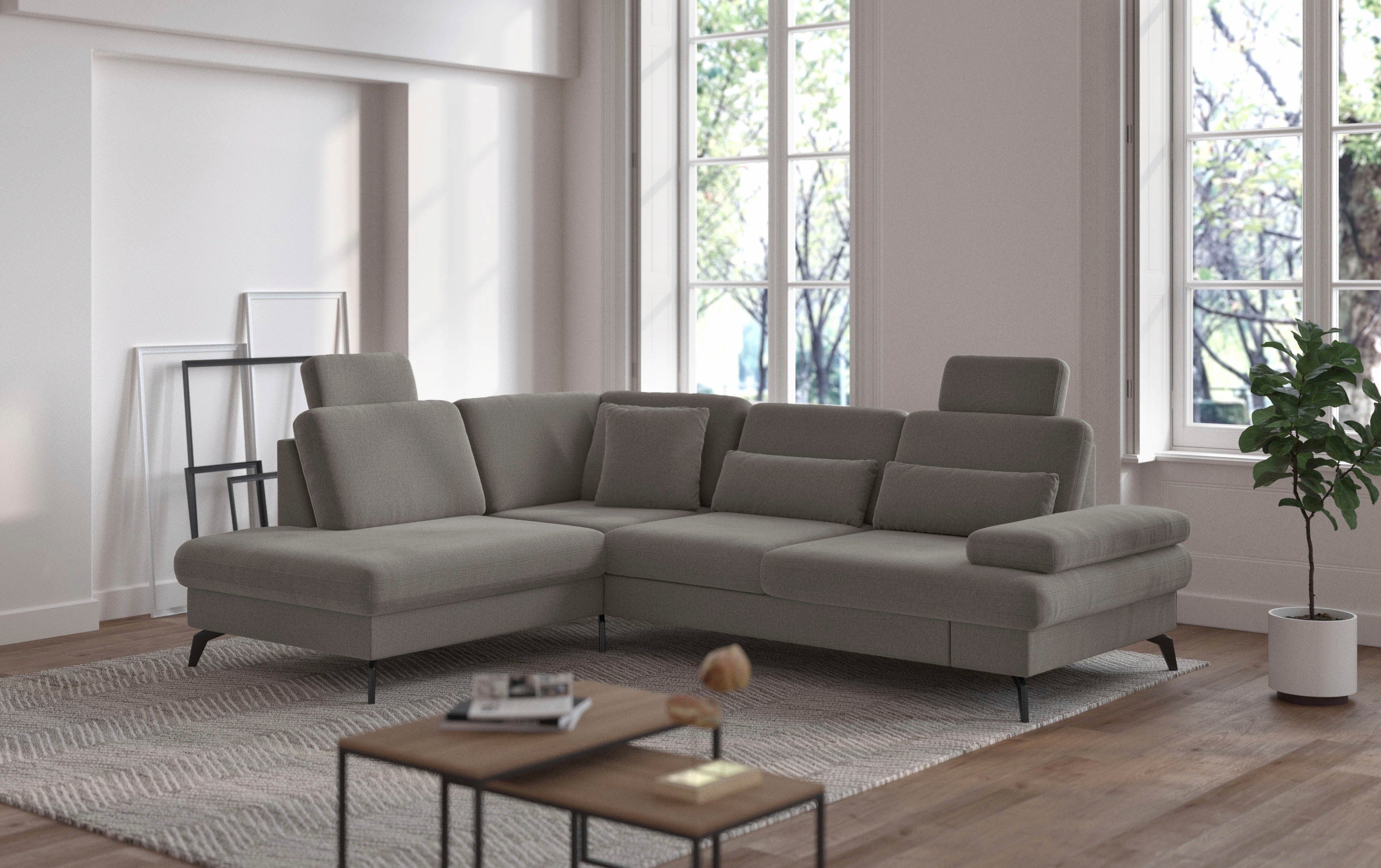 sit&more Ecksofa Morris L-Form, inkl. Sitztiefenverstellung, günstig online kaufen
