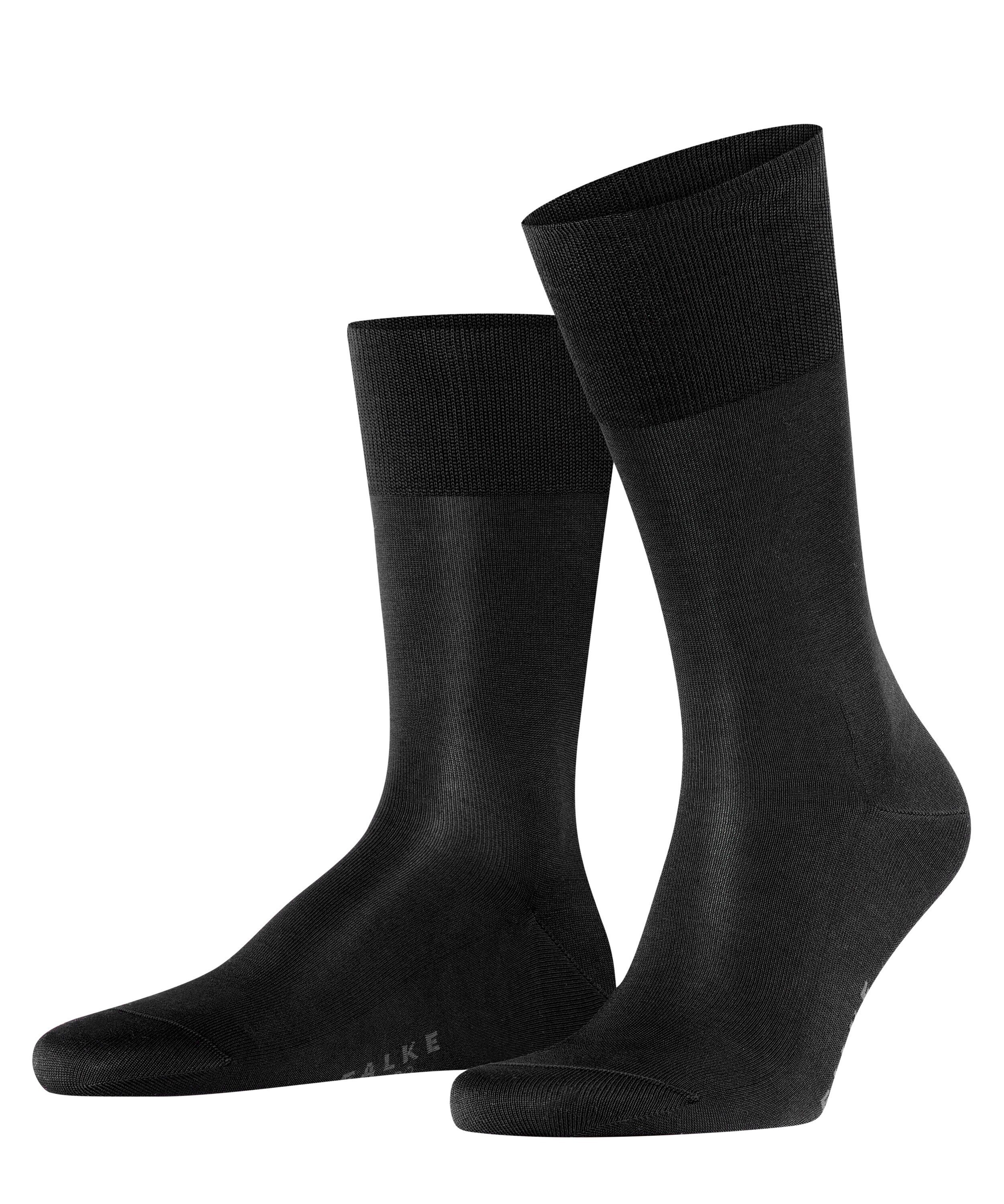 FALKE Socken Tiago Socken mit leichtem Glanz (1-Paar) mit leichtem Glanz