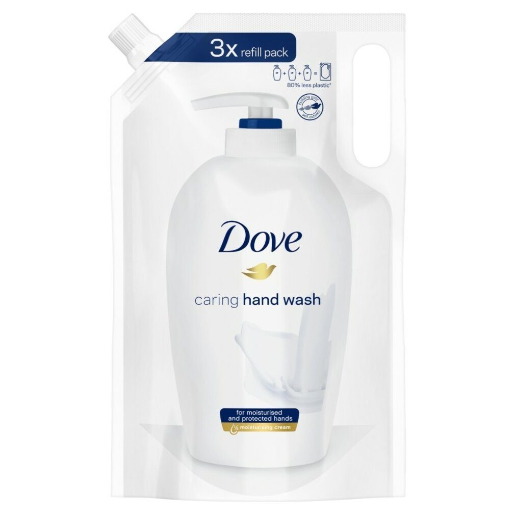 Unilever Handcreme Dove Caring Hand Wash Liquid Cream Soap - Vorrat 750ml  Packung