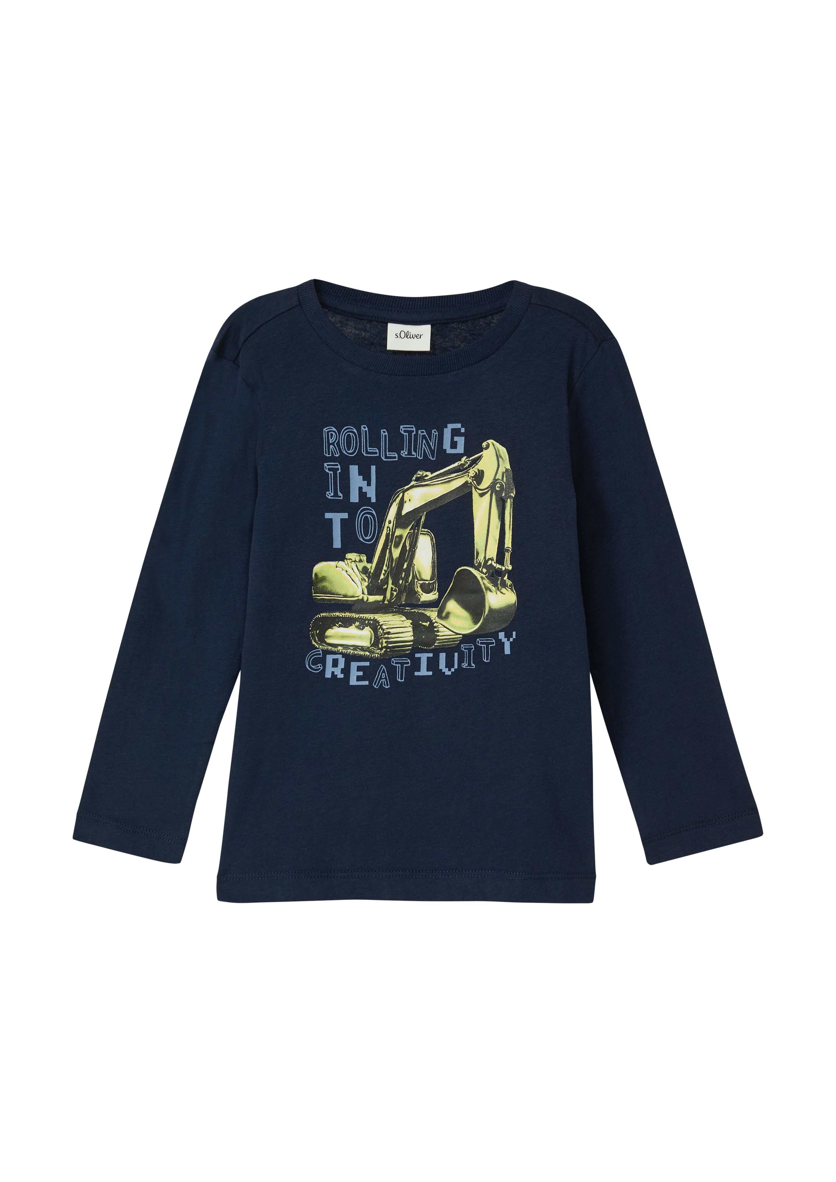 s.Oliver Junior T-Shirt mit Frontprint, für Boys