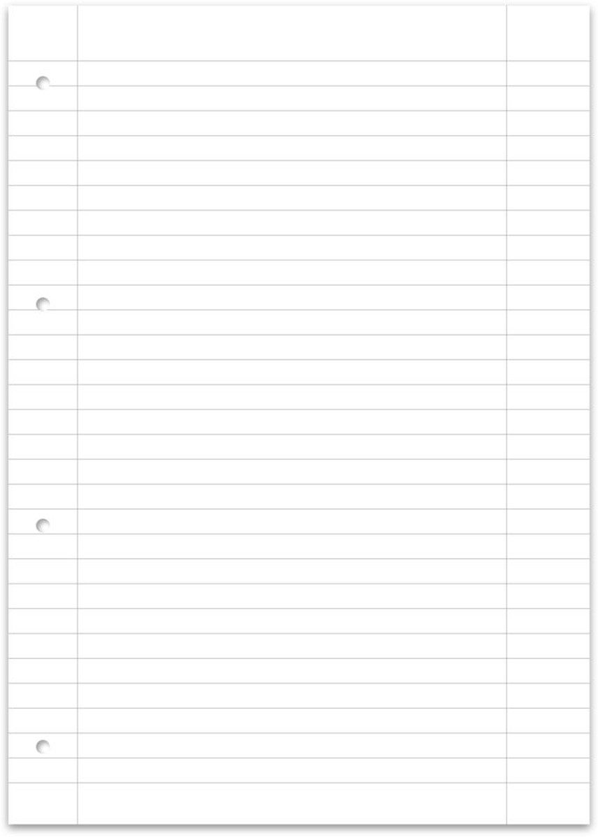 Staufen Notizblock Collegeblock Green A4 90 g/qm liniert mit Rand innen/außen 80 Blatt