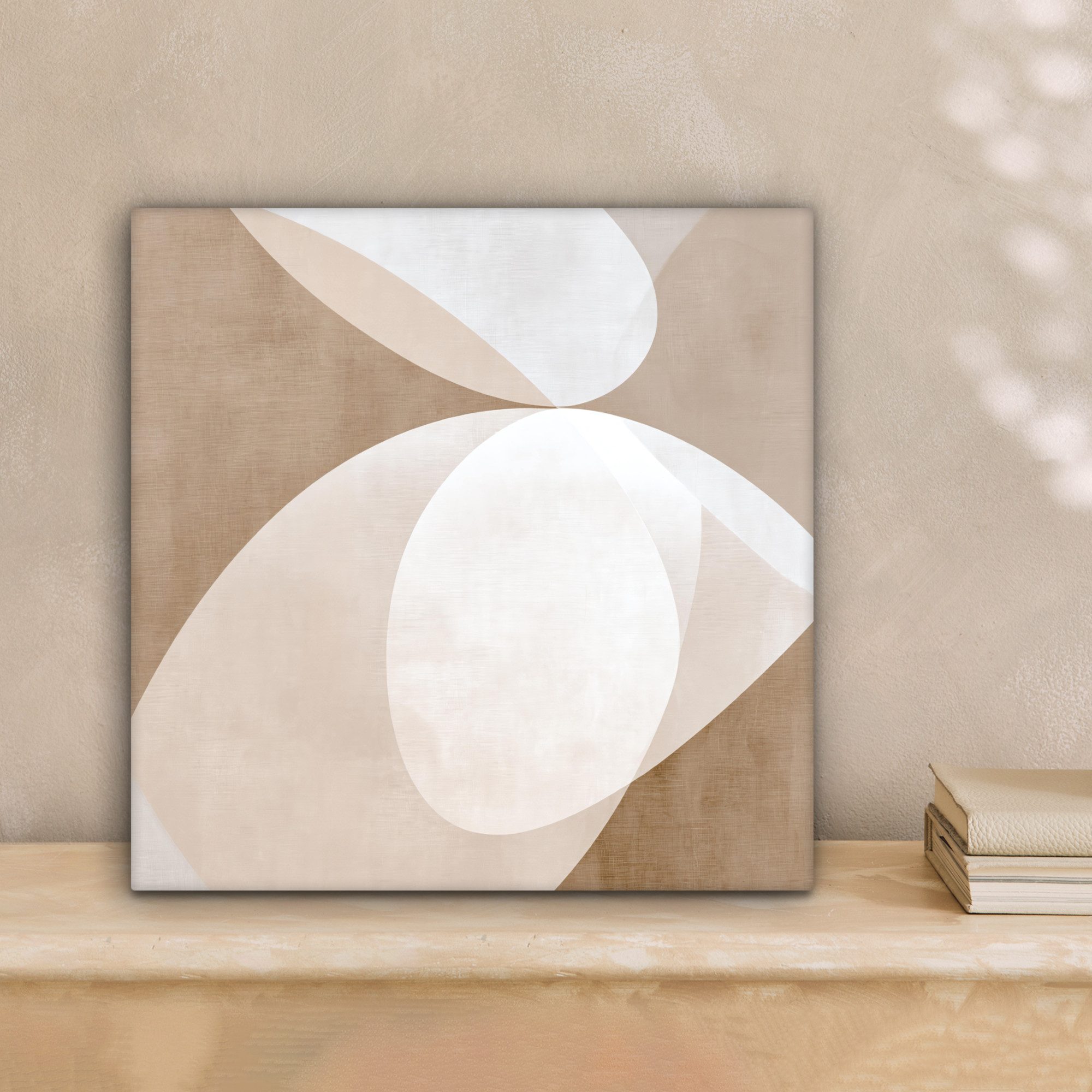 OneMillionCanvasses® Leinwandbild Ovale Formen - Transparent günstig online kaufen