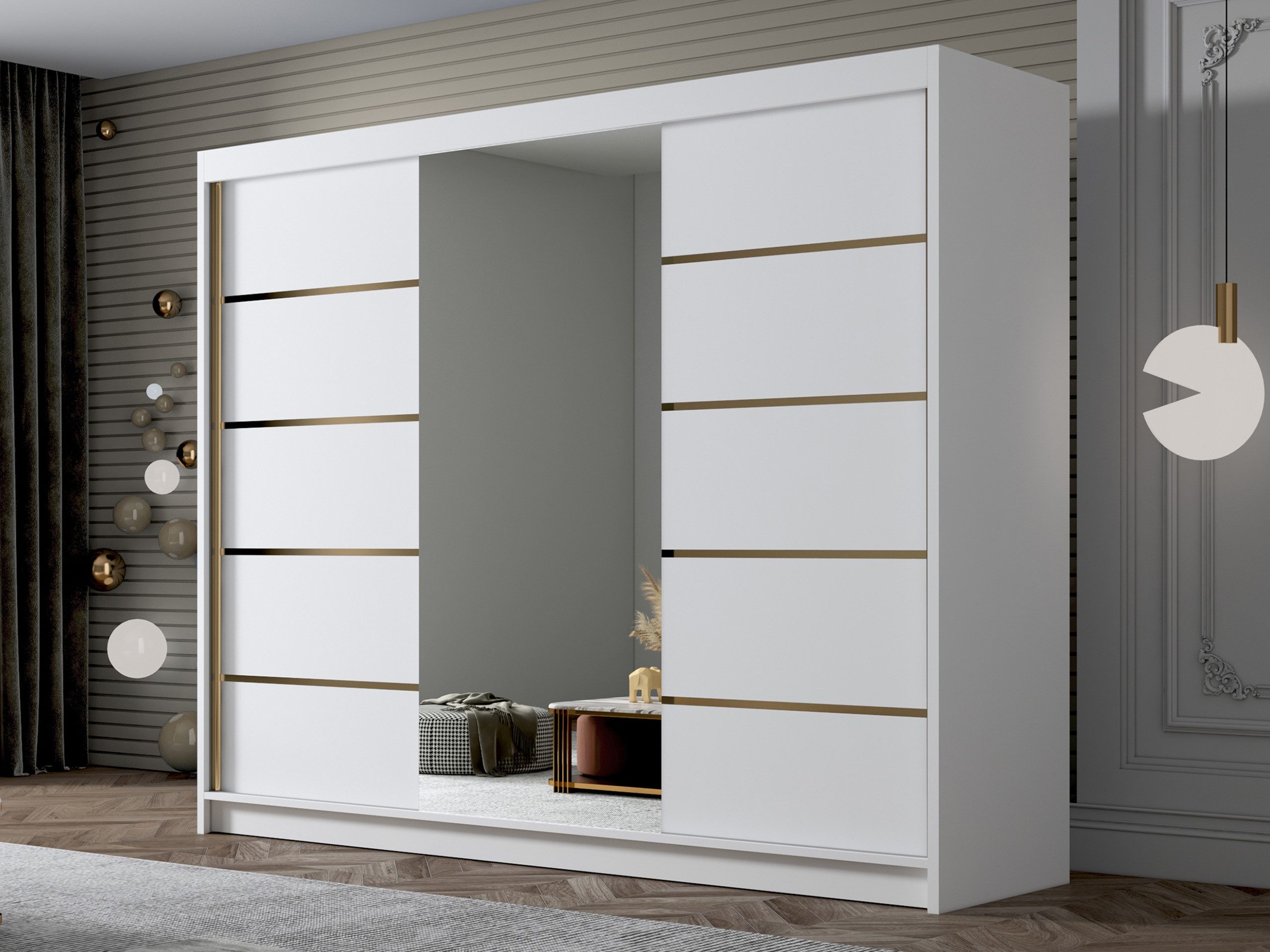 MIRJAN24 Kleiderschrank Amber VI (mit drei günstig online kaufen