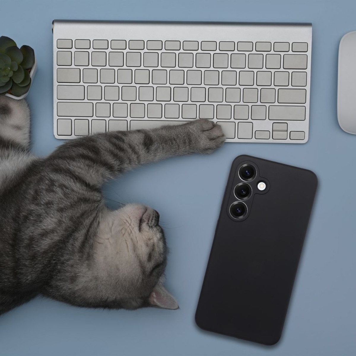 COFI 1453 Handyhülle Handyhülle Silikon 2 mm – Softcase Bumper kompatibel mit OPPO A5