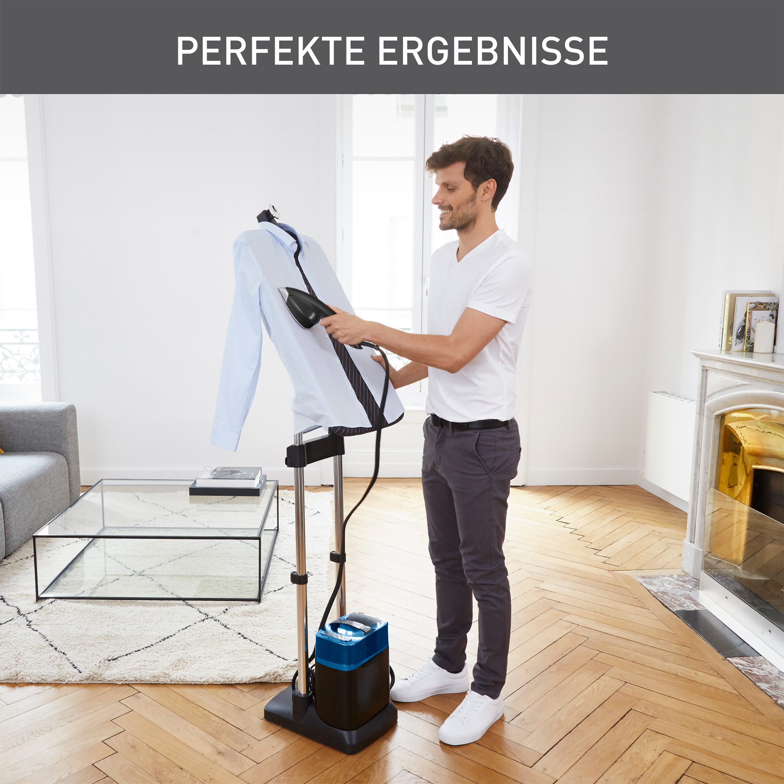 Tefal Dampfglätter IXEO Power, 2170 W, 3-Positionen Smart Board, abnehmbare Basis, Hochdruckdampf-Technologie – Bild 3 von 5