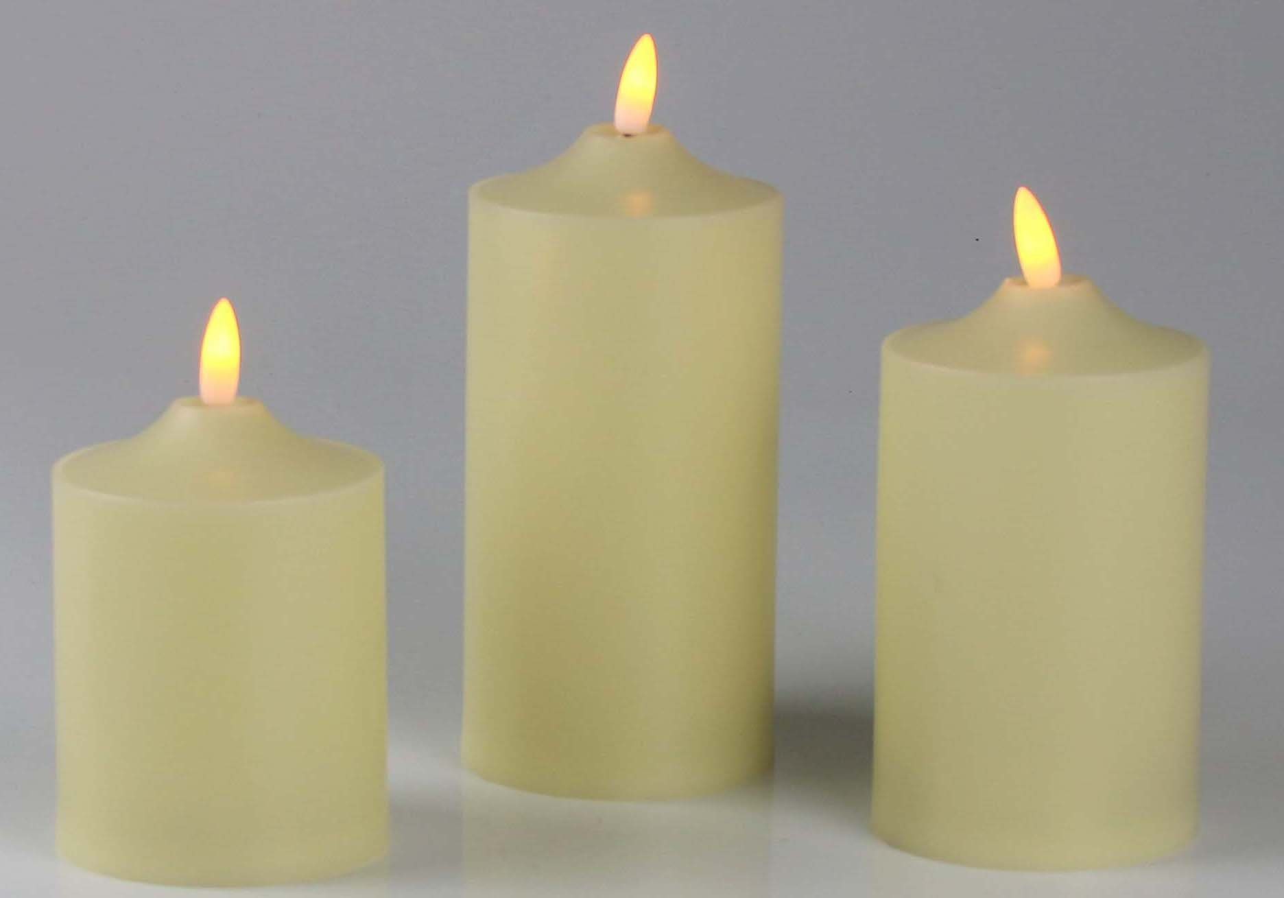 AM Design LED-Kerze (Set, 3-tlg), mit günstig online kaufen