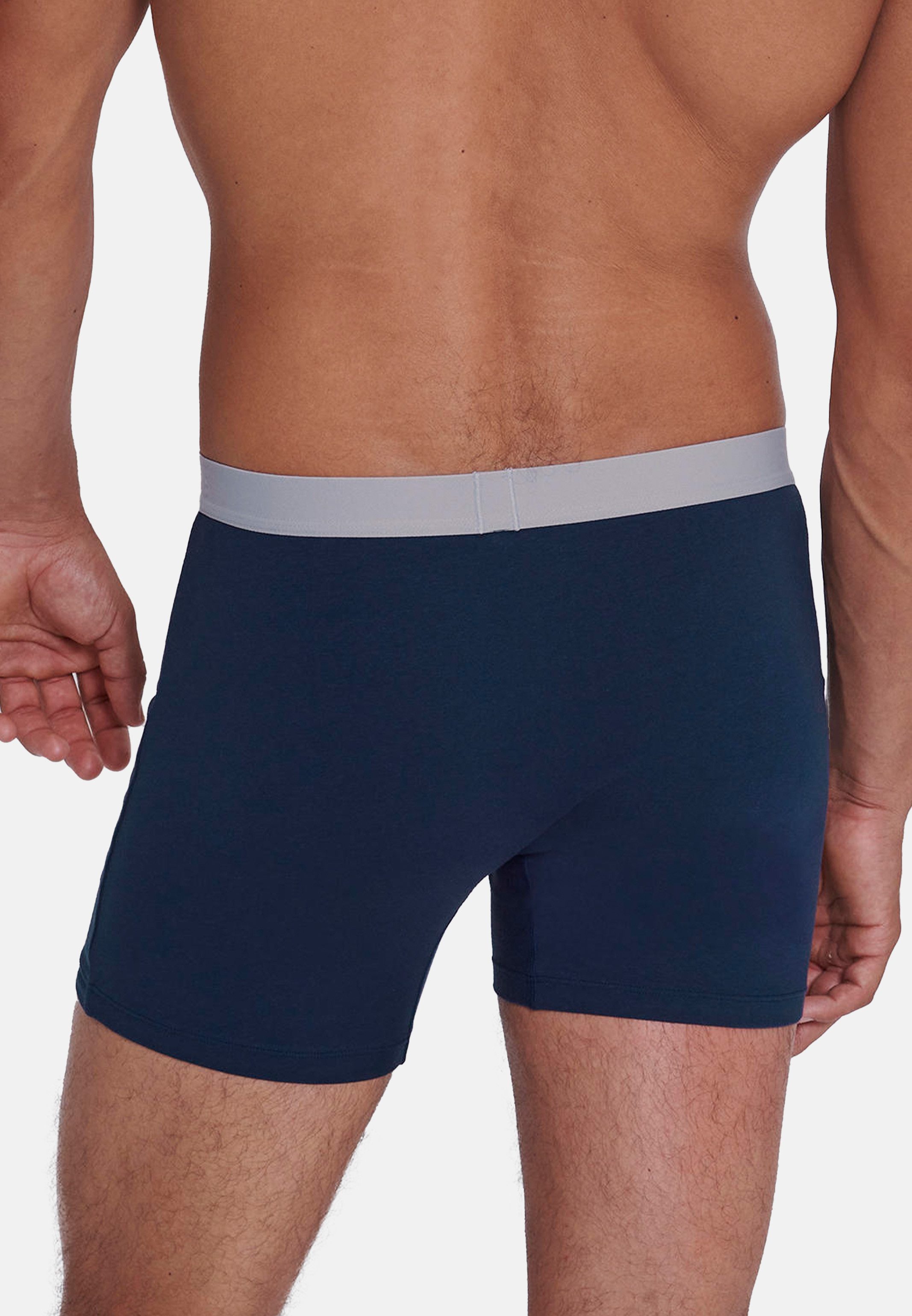 sloggi Retro Boxer 4er Pack men GO ABC 2.0 (Spar-Set, 4-St) Long Short / Pant - Baumwolle - ohne Eingriff - Atmungsaktiv