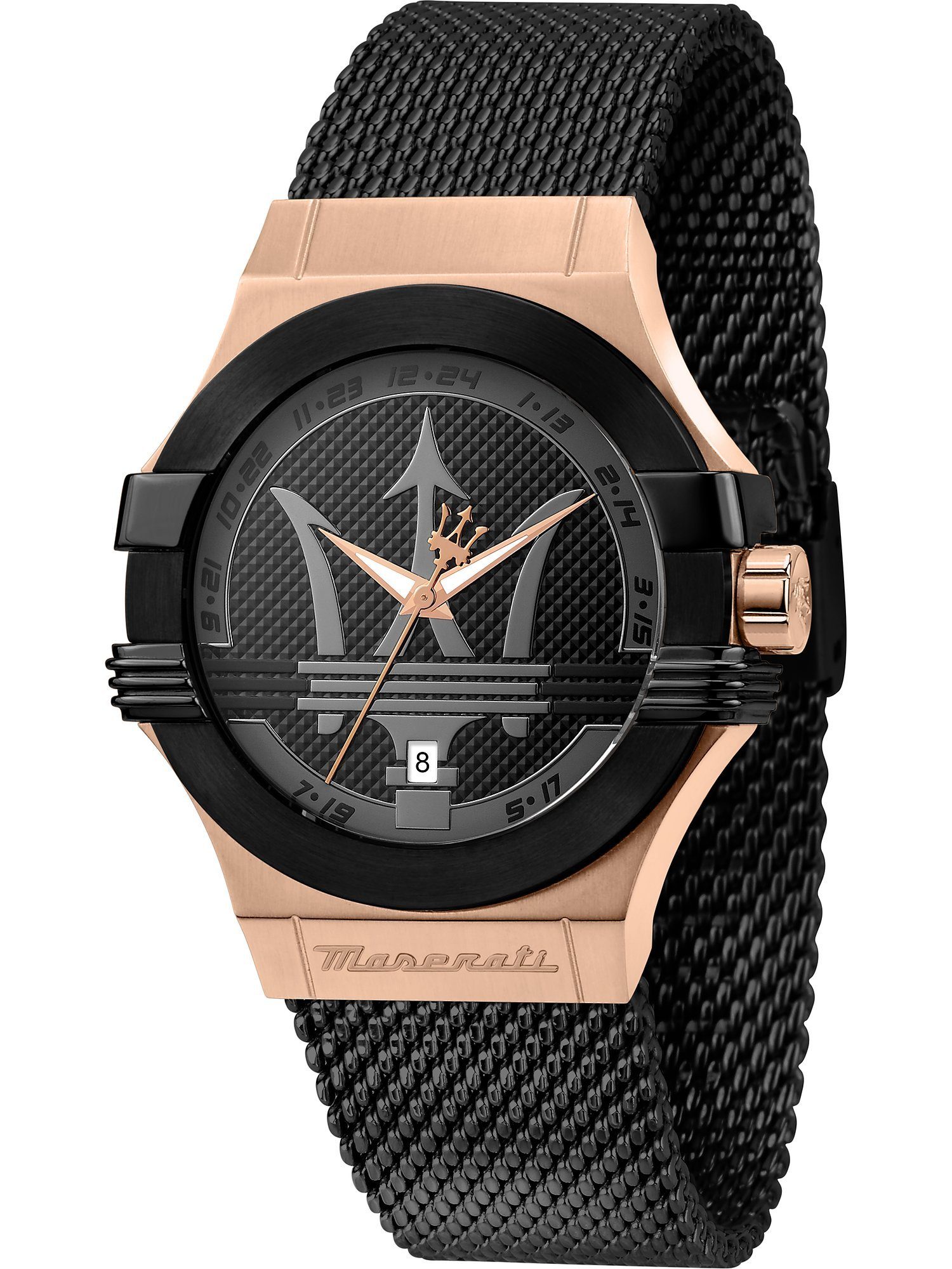 MASERATI Quarzuhr Maserati Herren-Uhren Analog Quarz, Klassikuhr