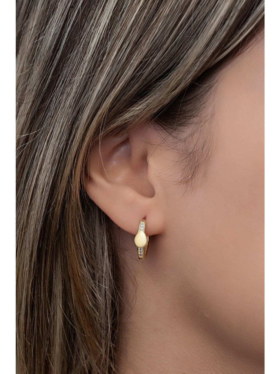 Nisan Ohrring-Set, 925 Silber Creolen – Gold vergoldet, 15 mm Durchmesser m günstig online kaufen