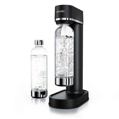 Arendo Wassersprudler, Carbonator 850ml, 2 Flaschen, kompatibel mit 60l CO2 Zylindern