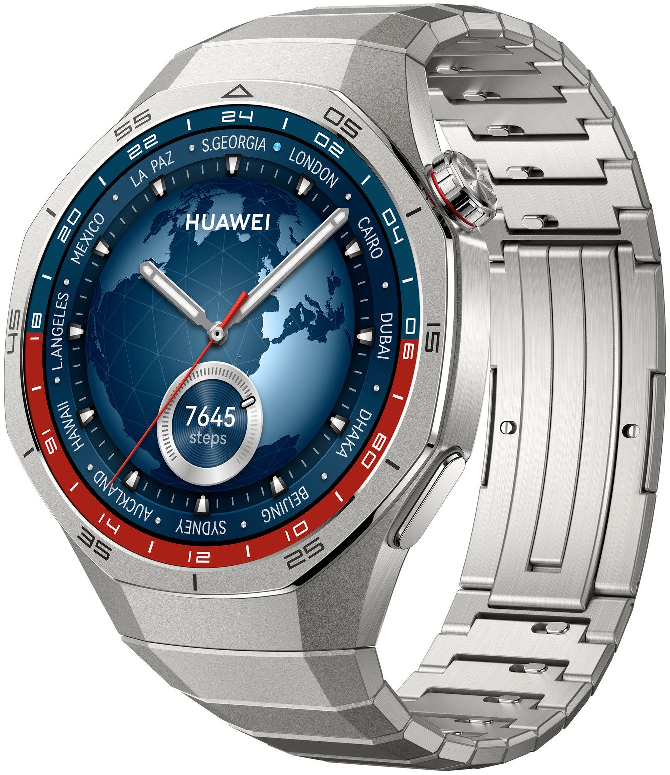 Huawei Watch GT5 PRO 46MM Smartwatch (Harmony OS) silberfarben