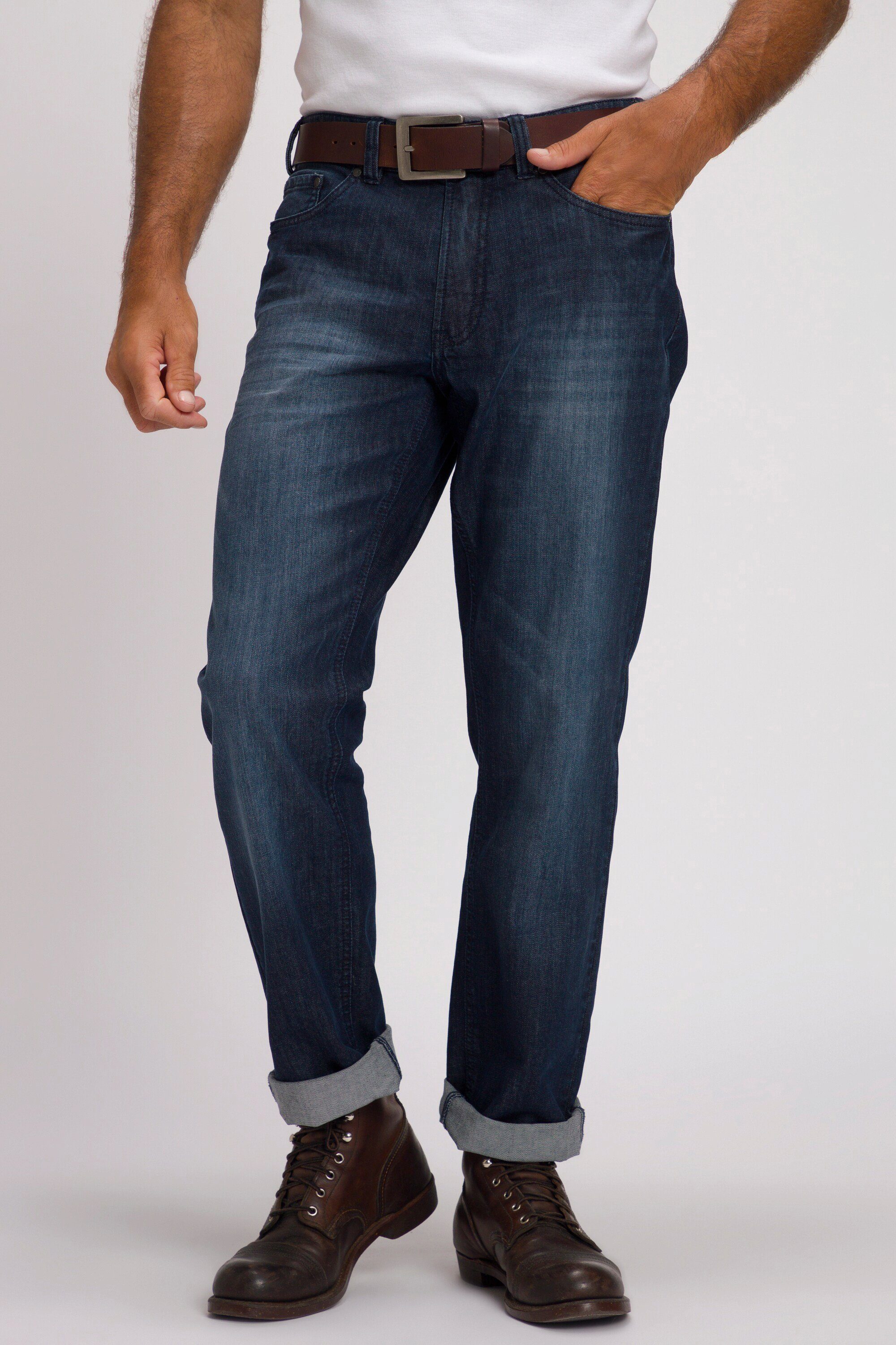 JP1880 Cargohose Fit denim Regular Denim Jeans blue dark 5-Pocket Denim