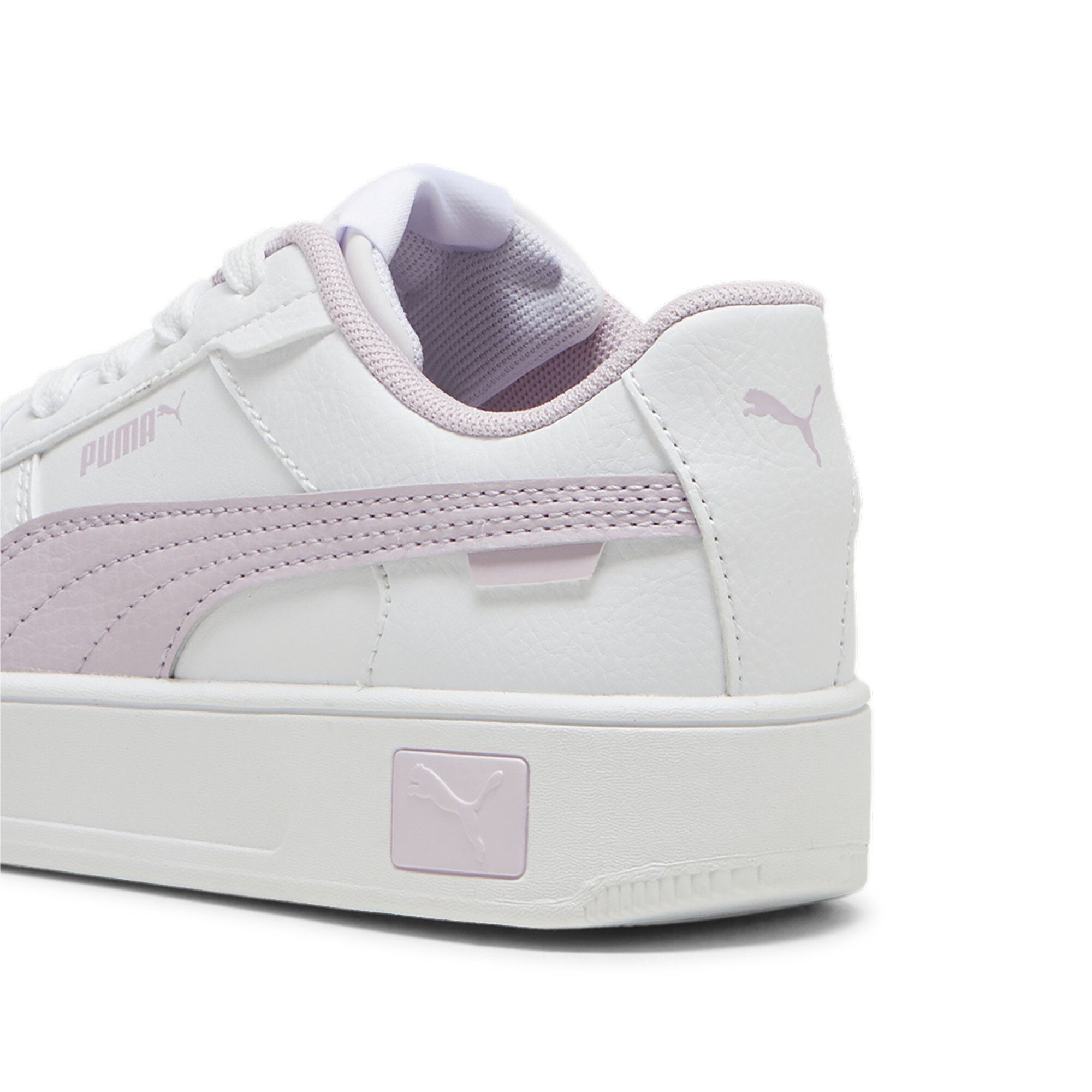 PUMA Carina Street Sneakers White Mist Purple Grape Sneaker