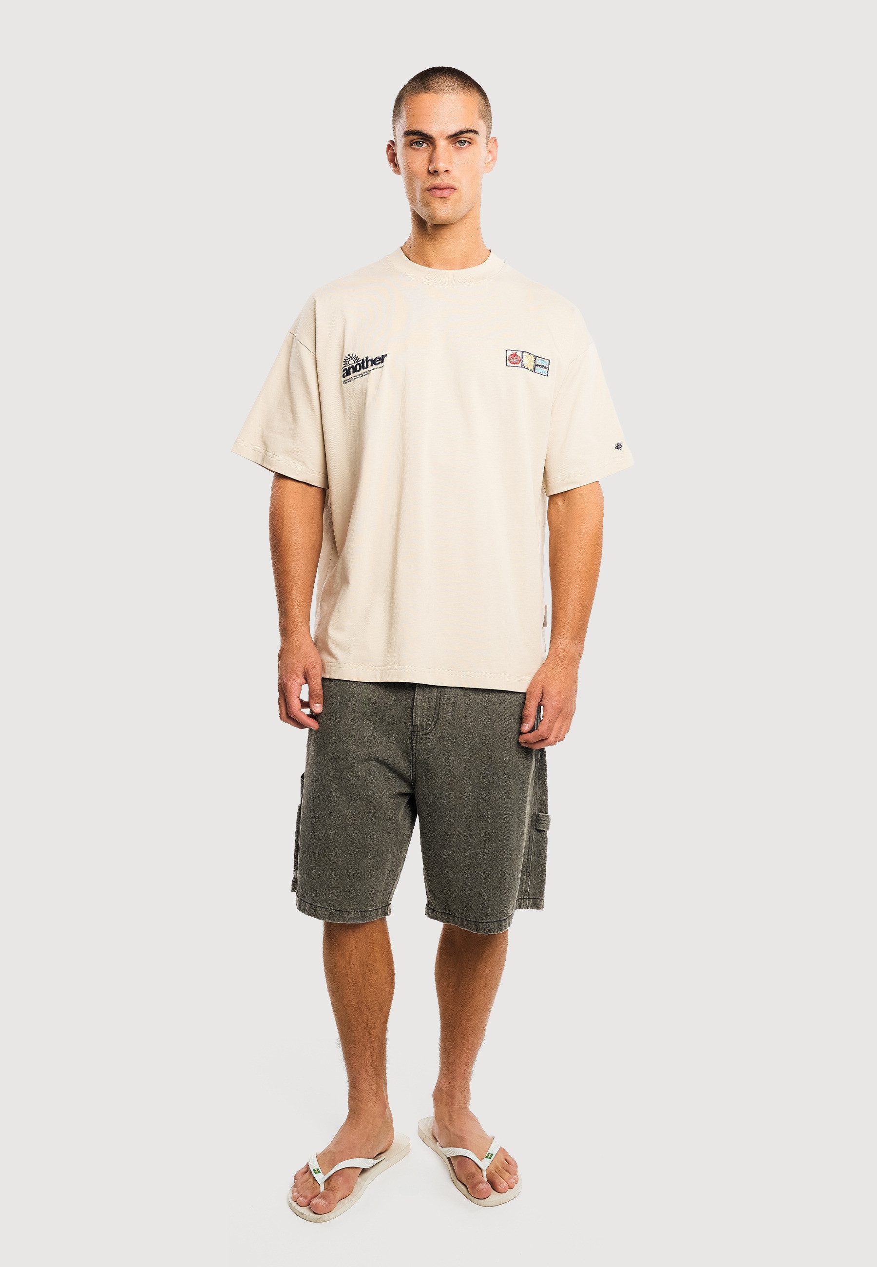 Another Cotton Lab T-Shirt Another Cotton Lab Coastal Afterhours T-Shirt (1-tlg) – Bild 5 von 5