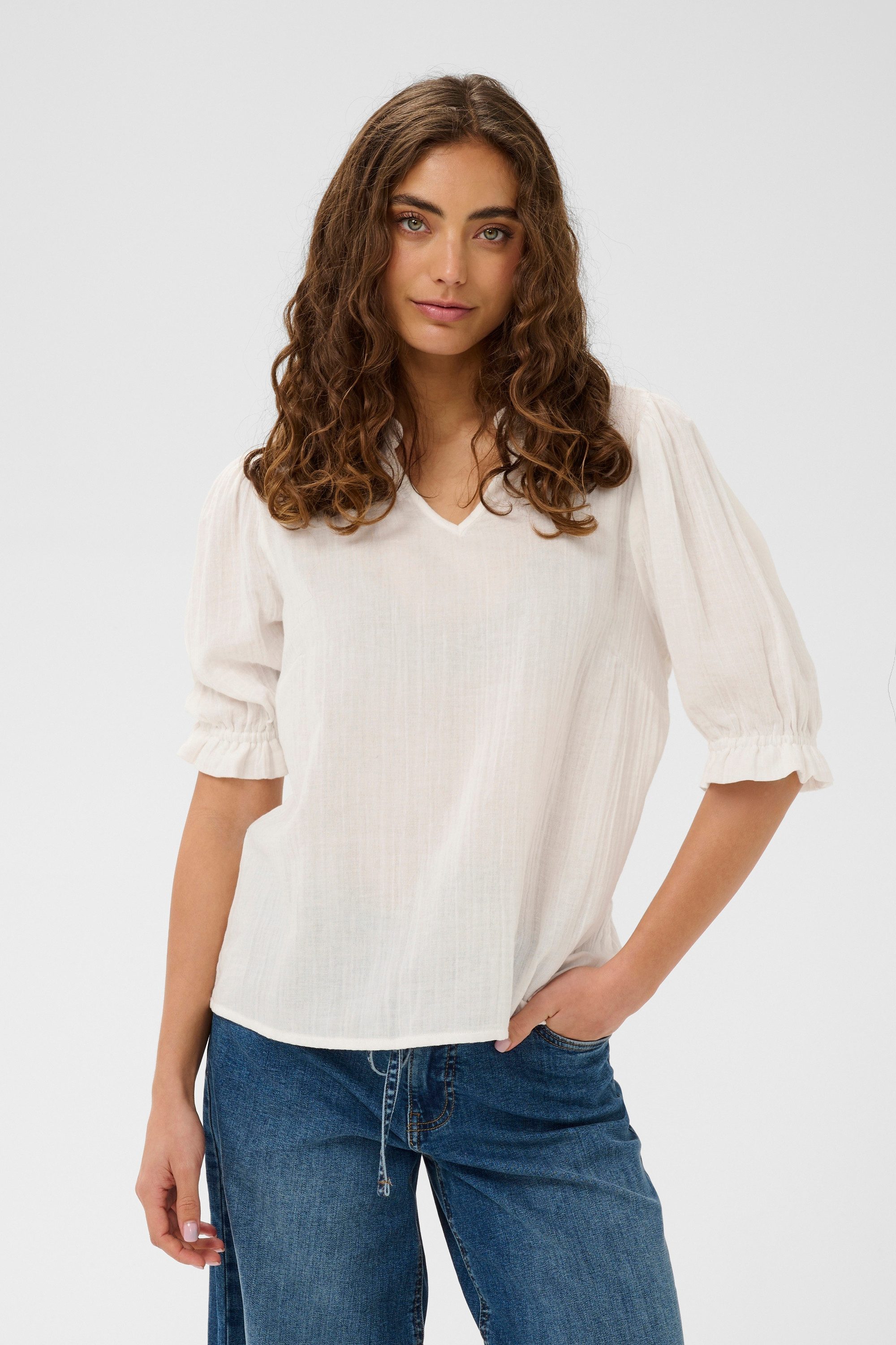Culture Kurzarmbluse Kurzarm-Bluse CUtala