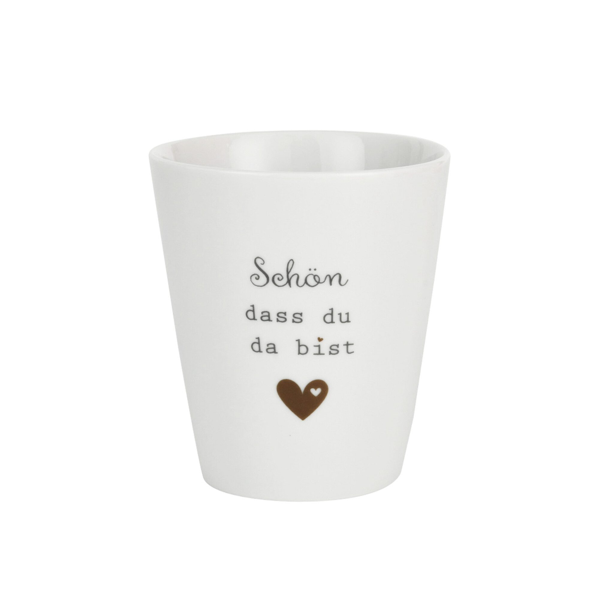 Krasilnikoff Кружки Happy Mug Schön s du da bist, Porzellan