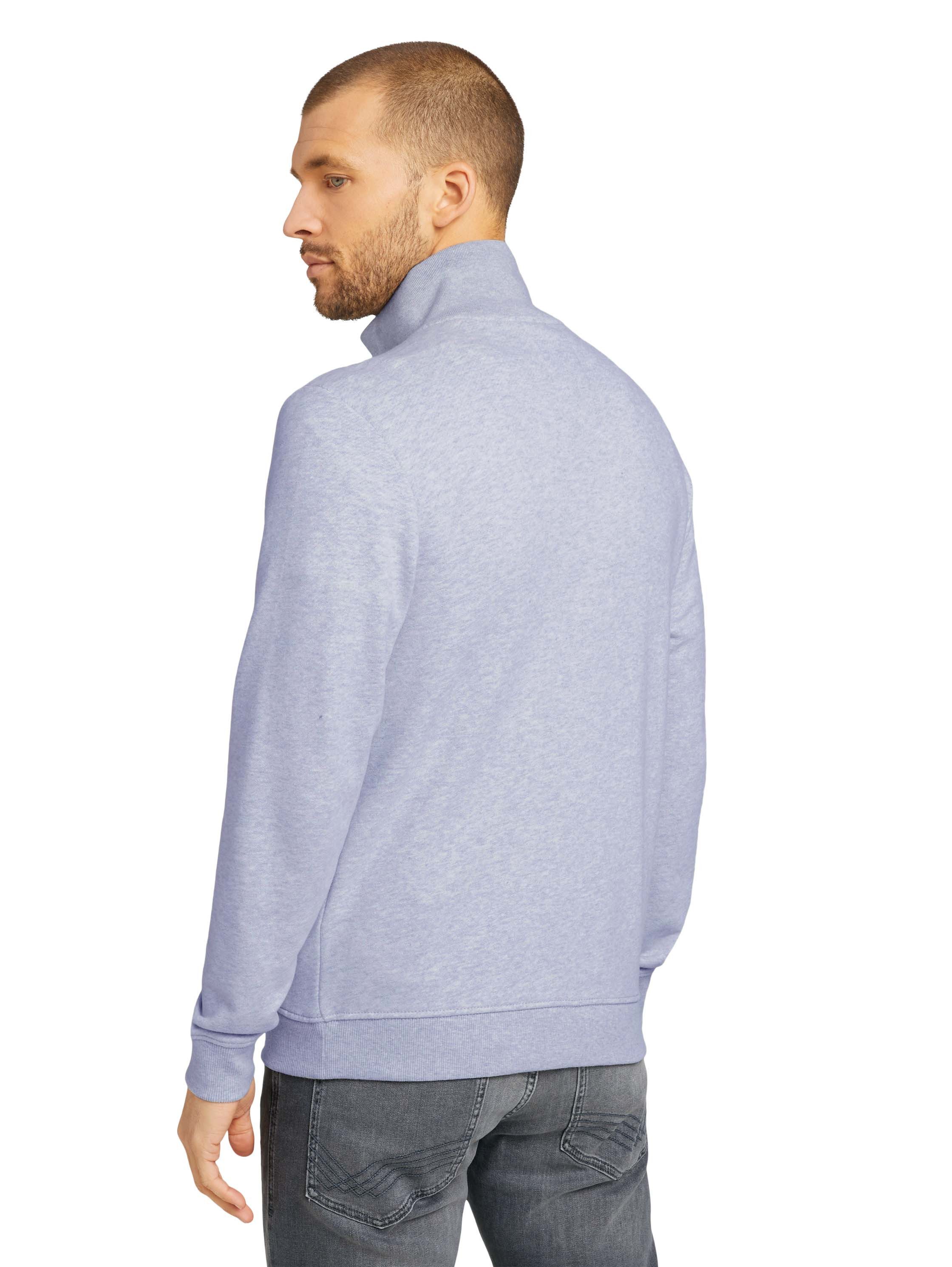 TOM TAILOR Sweatjacke Regular mit halswärmendem Stehkragen – Bild 3 von 5