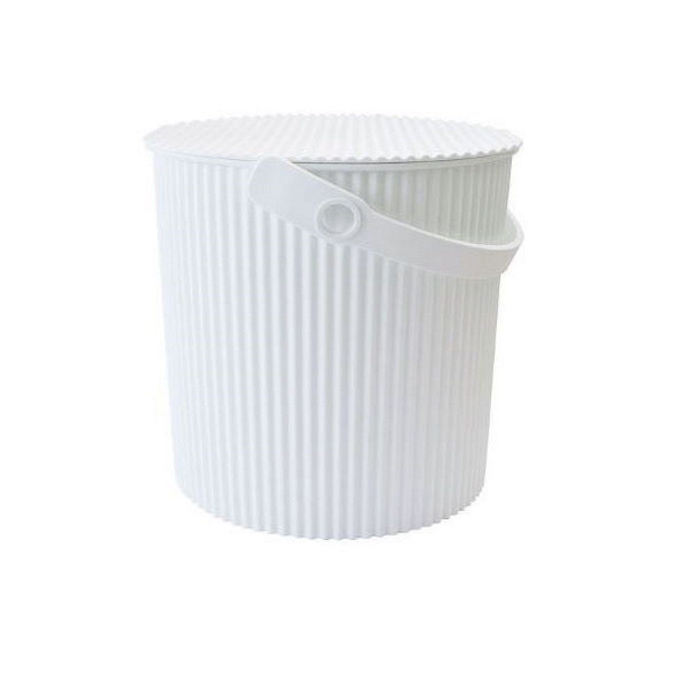 Hachiman Mülleimer Omnioutil Kunststoff Eimer 20 liter, belastbar bis 150 kg Weiß