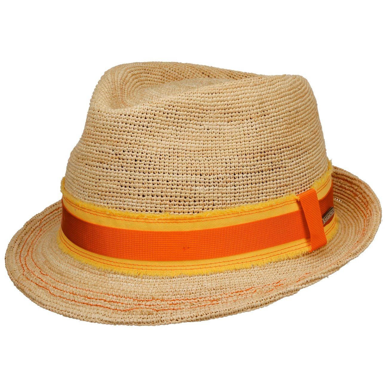 Stetson Sonnenhut (1-St) Strohhut mit Fransen