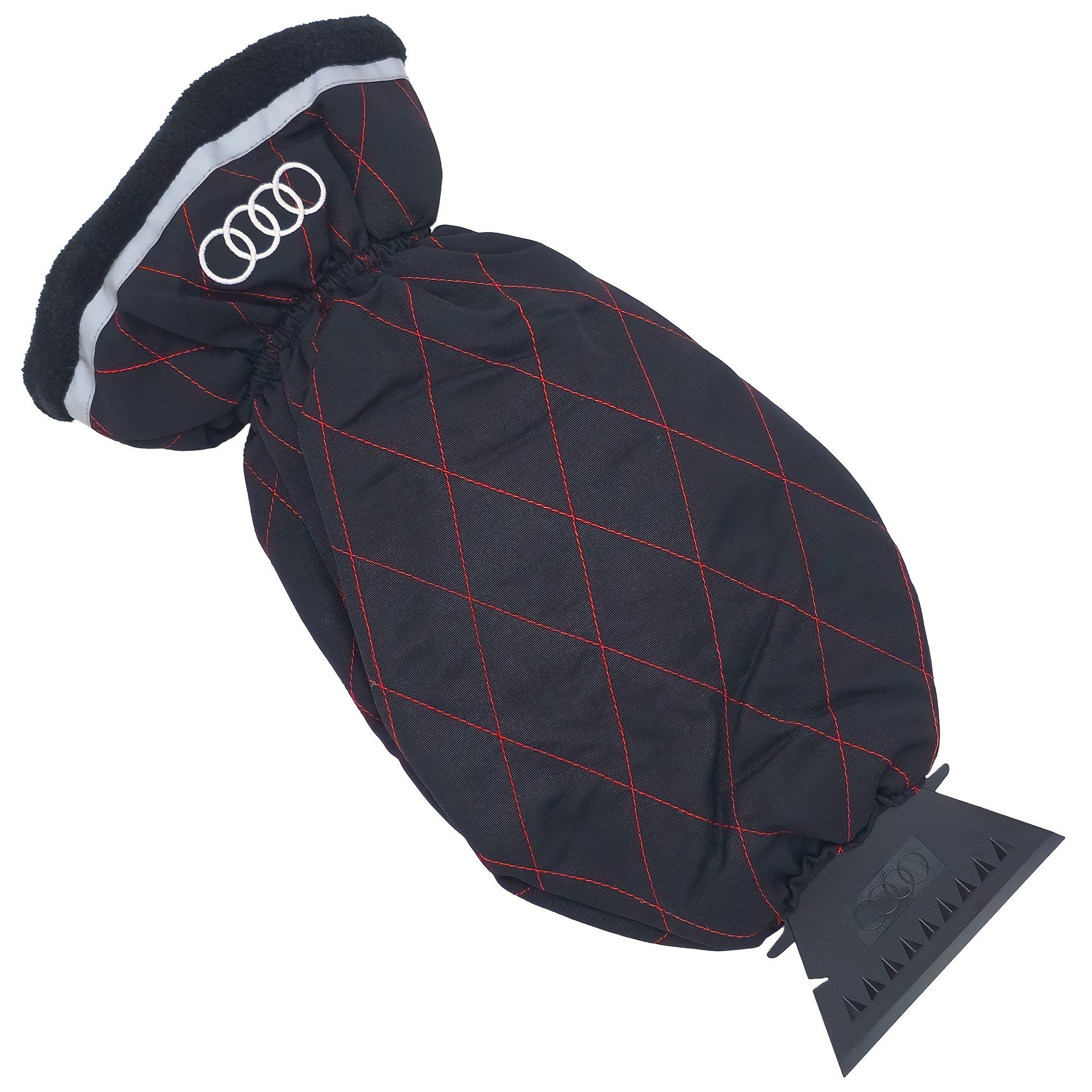 Audi Eiskratzer mit Handschuh Eisschaber für Auto, mit Handschuh und Griff, 80A096010D