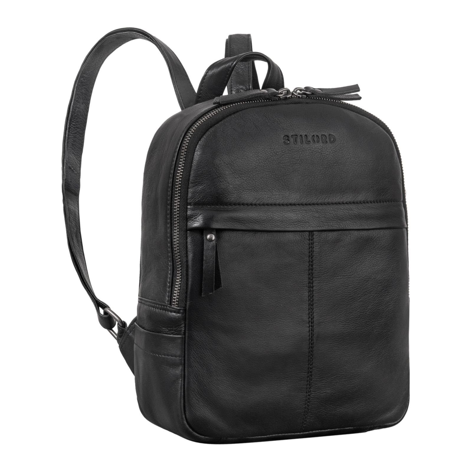 Cityrucksack "Ajanita" Damen Leder Rucksack Klein