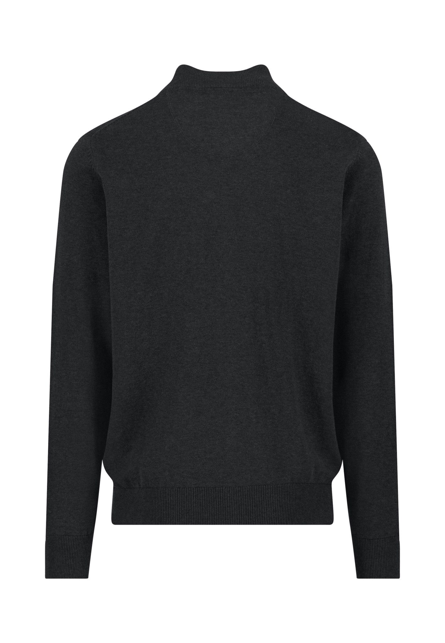 FYNCH-HATTON Strickpullover aus Baumwolle, mit Stehkragen, mit Reißverschlu günstig online kaufen