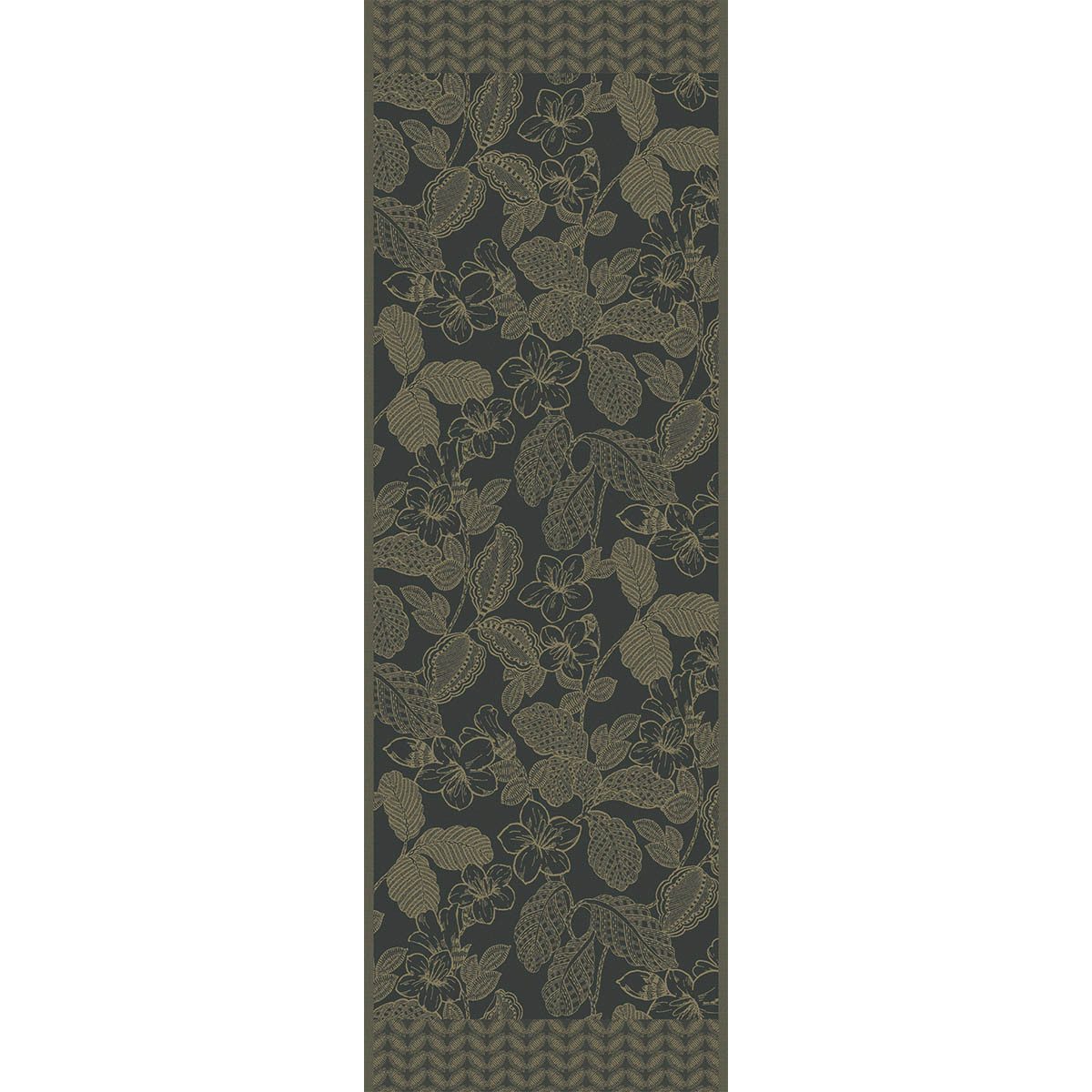 Le Jacquard Francais Tischläufer Tischläufer Sulawesi Canopee 50x150 cm, jacquard-gewebt