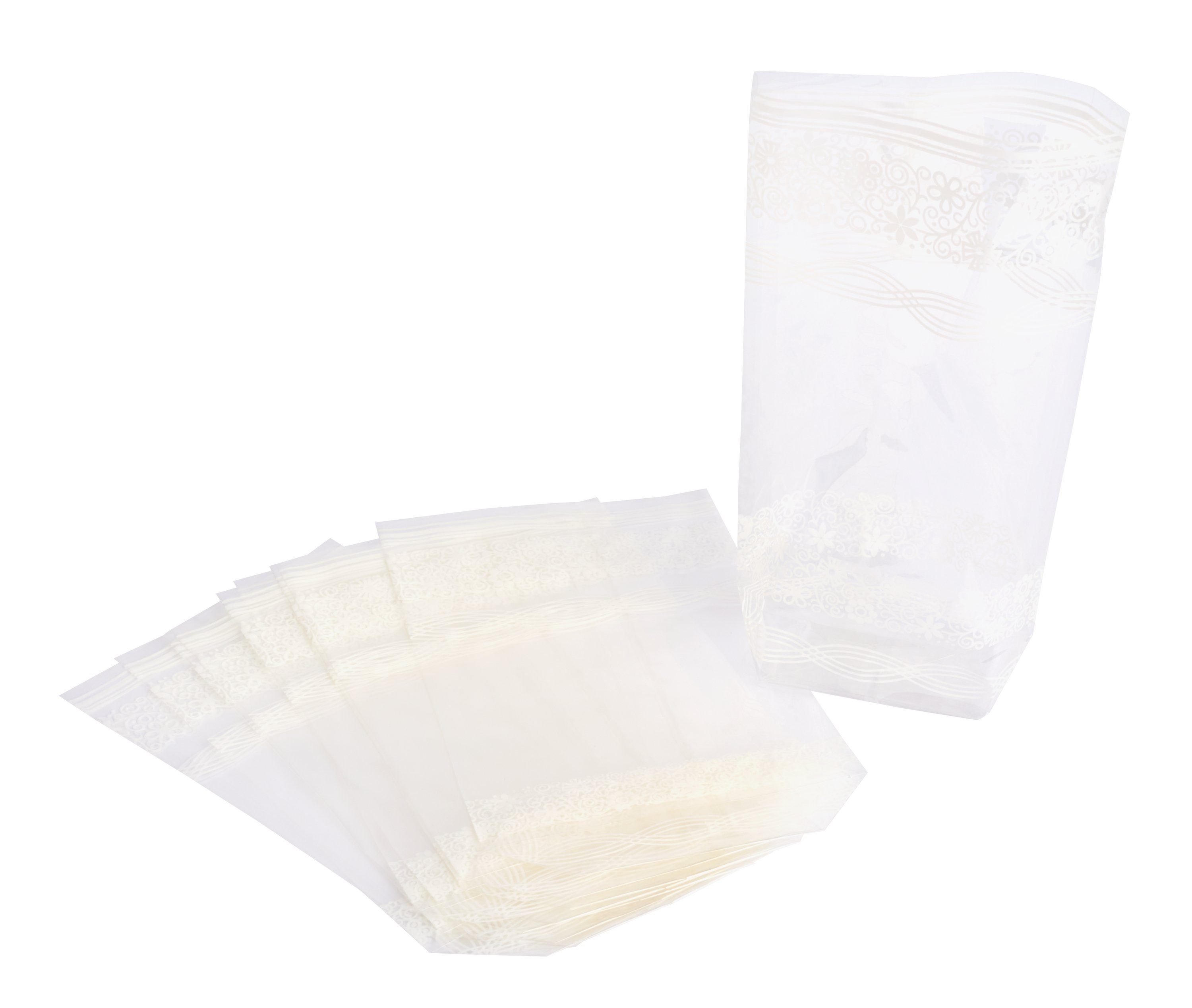 Folia Dekorationsfolie Zellglassbeutel, 10 Stück