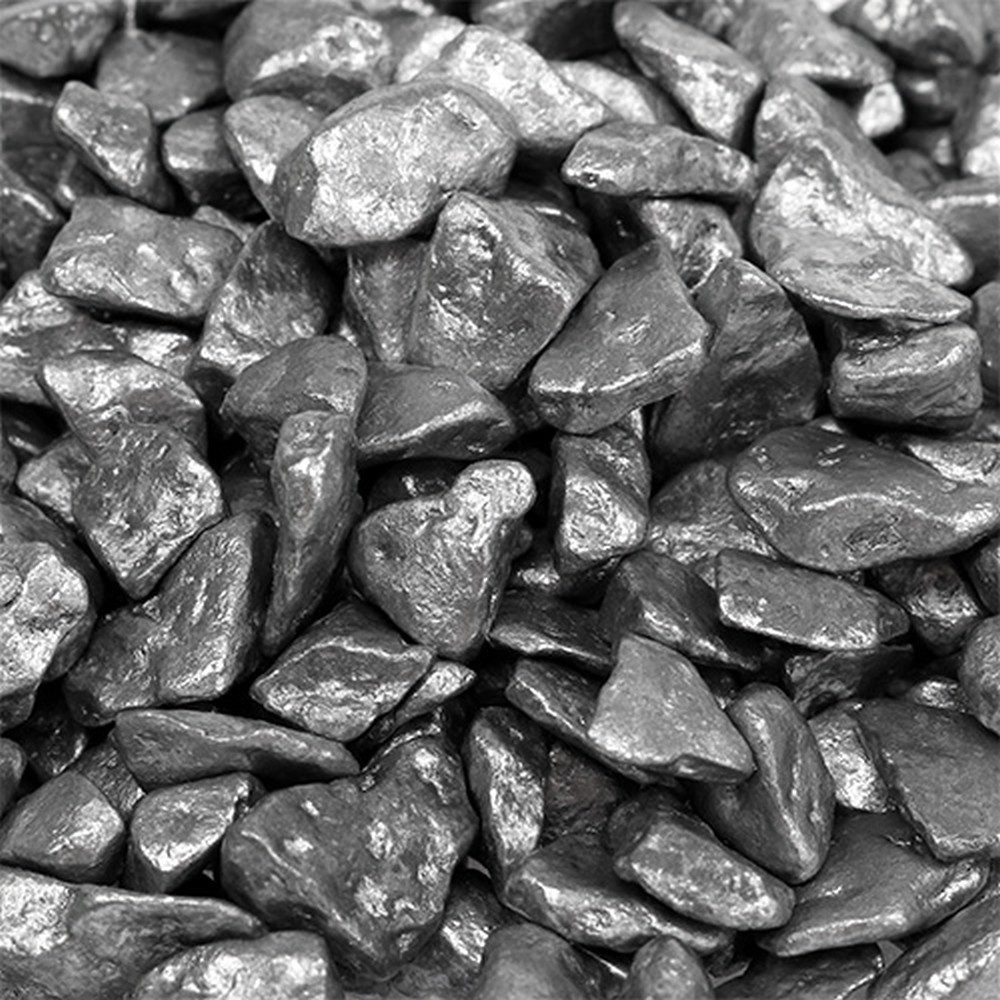 Viana Dekosand Dekosteine Silber 9mm-13mm 2kg Tischdeko Hochzeit
