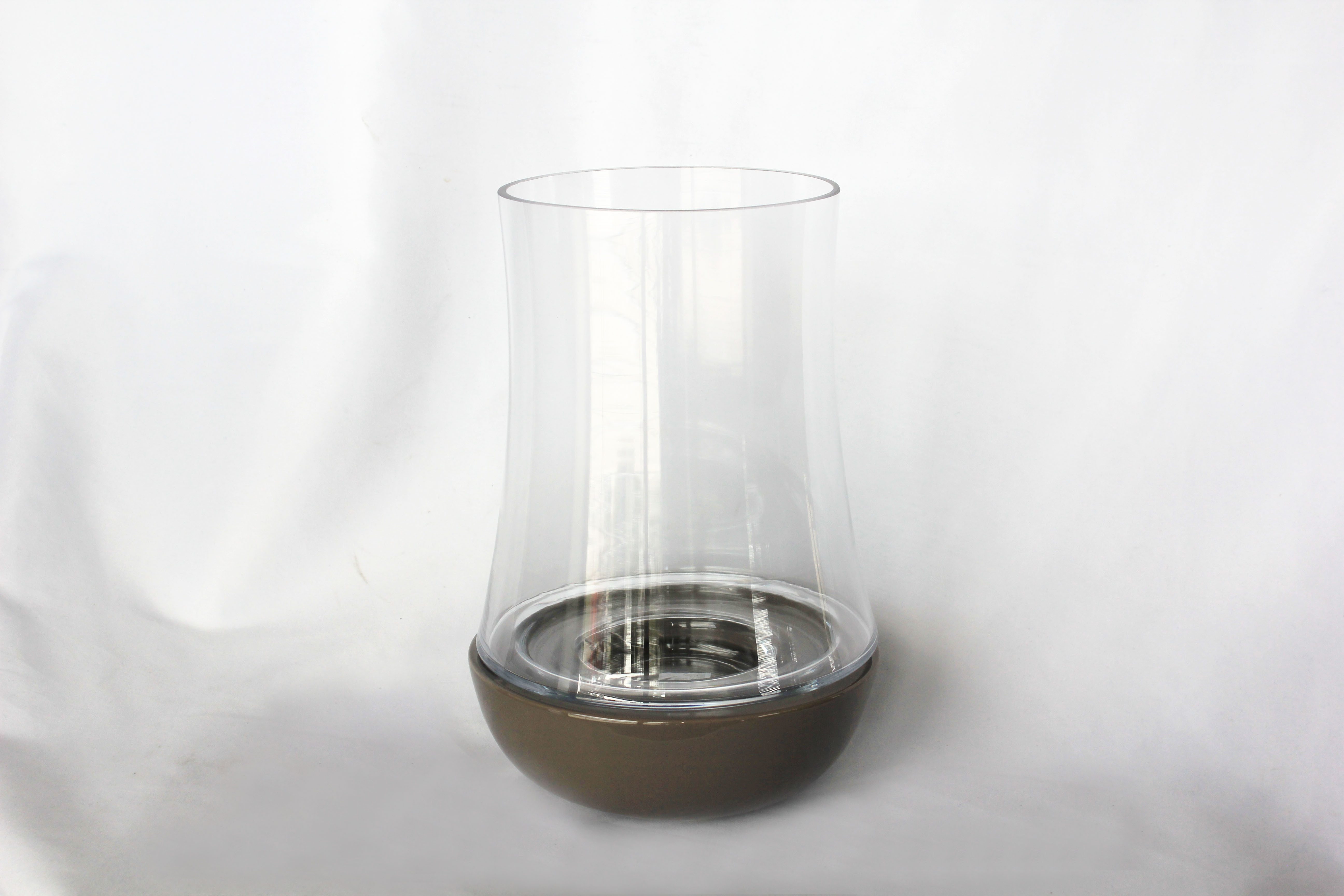 Kaheku Windlicht Kaheku, Windlicht bestehend aus Sockel und Glas Höhe 24cm, 7833041049