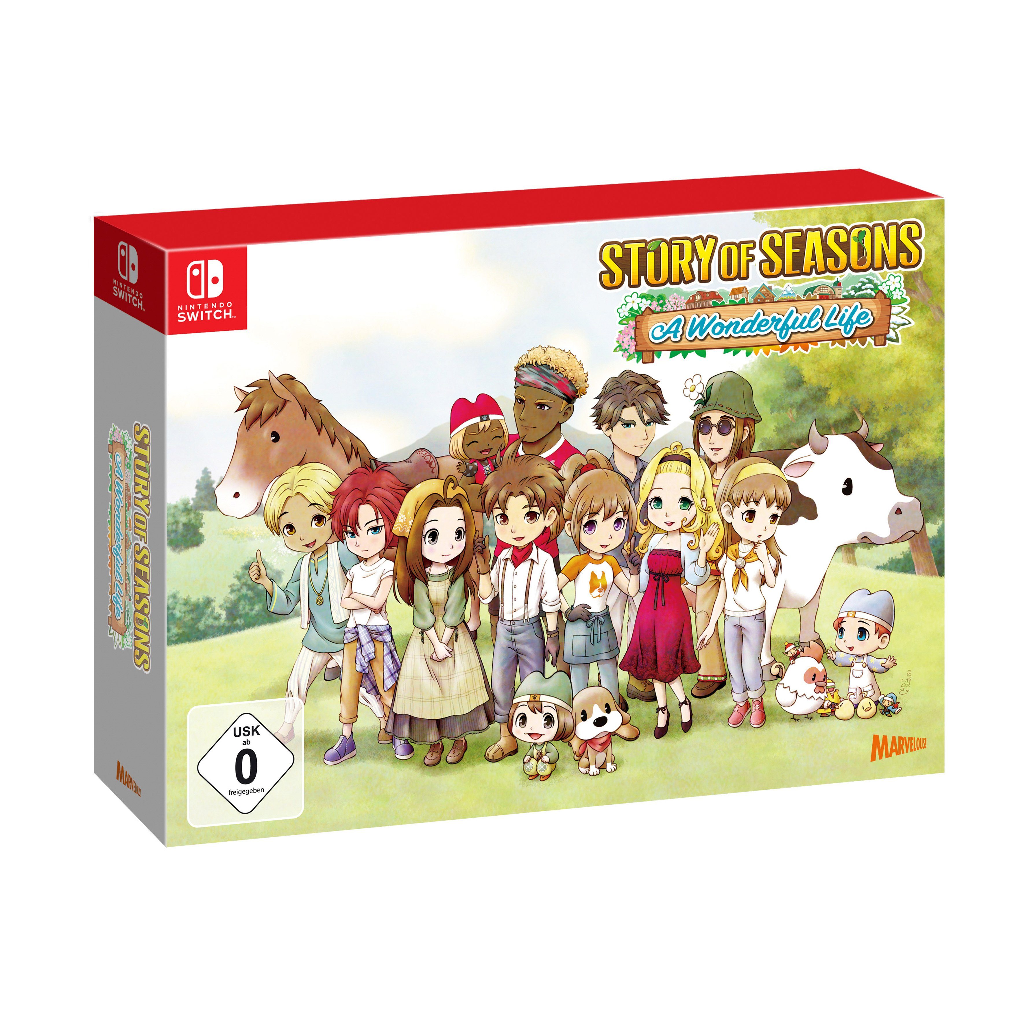 Switch, Limited Seasons: Nintendo Wonderful Edition Story Life Limited of Edition A