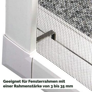 Nematek Insektenschutz-Fensterrahmen Nematek® Insektenschutz Alu Spannrahmen System premium für Fenster