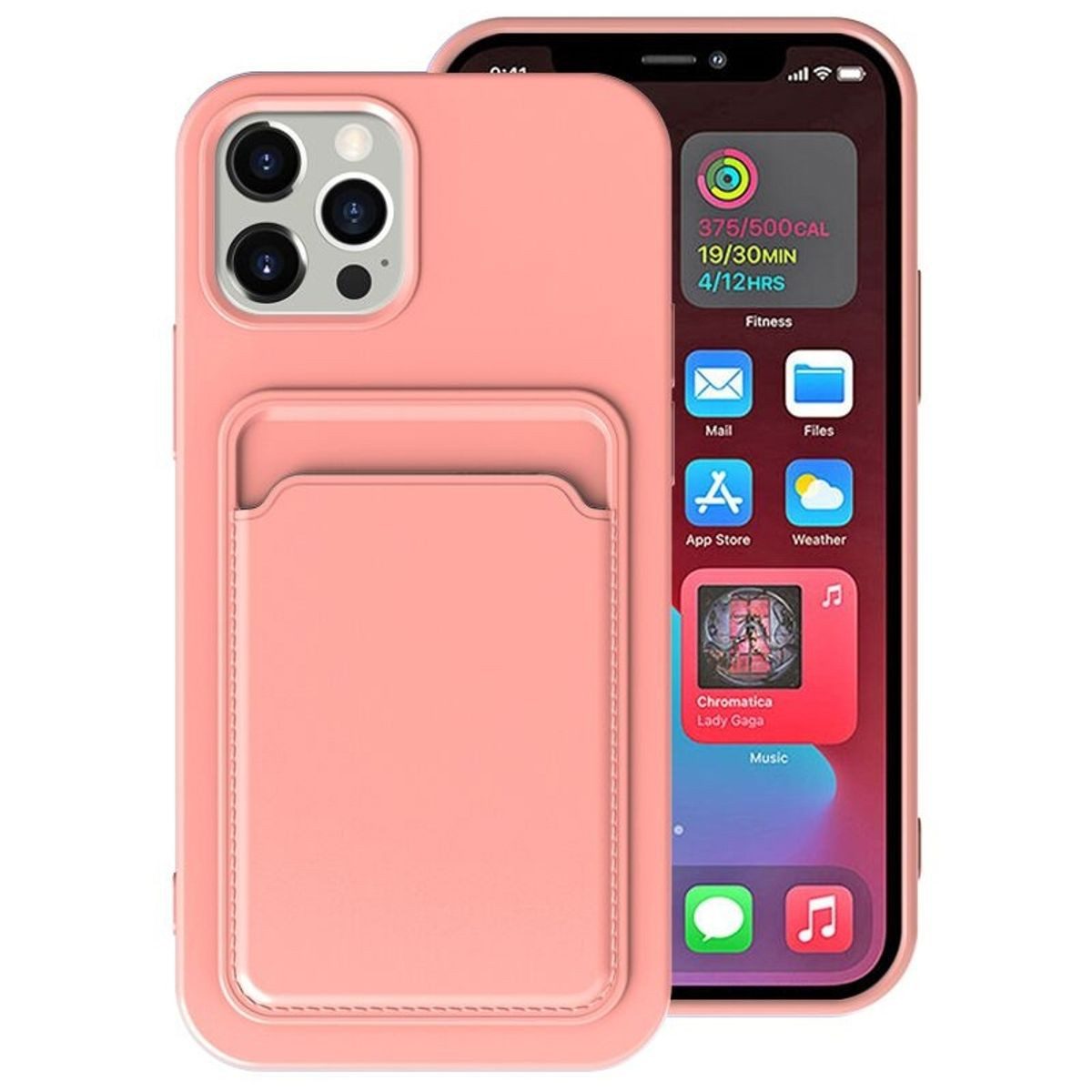 König Design Handyhülle Apple iPhone 12 Pro Max, Schutzhülle Case Cover Backcover Etuis Bumper
