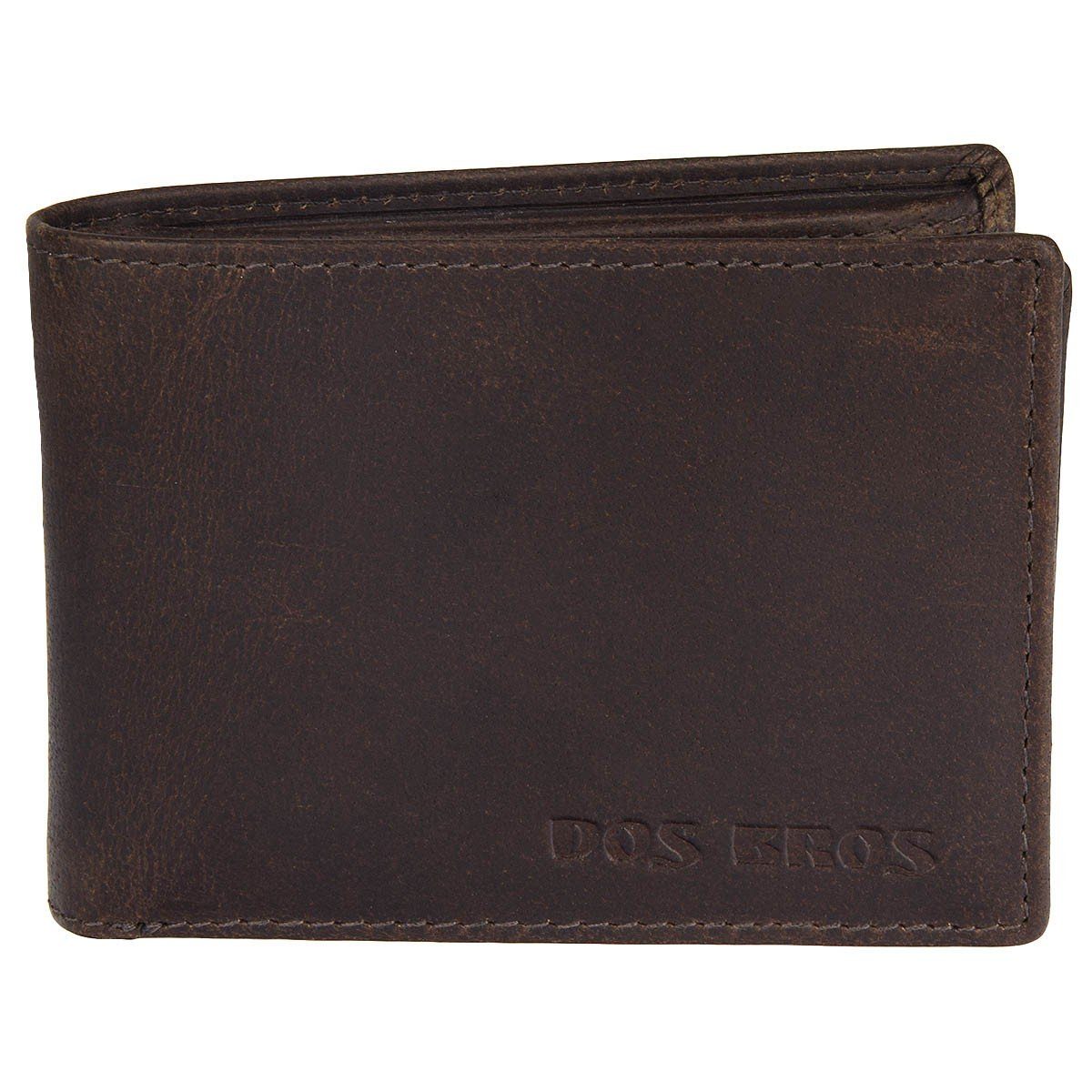 Dos Bros Geldbörse Hunter kleine Leder Geldbörse mit Geschenkbox DB-004