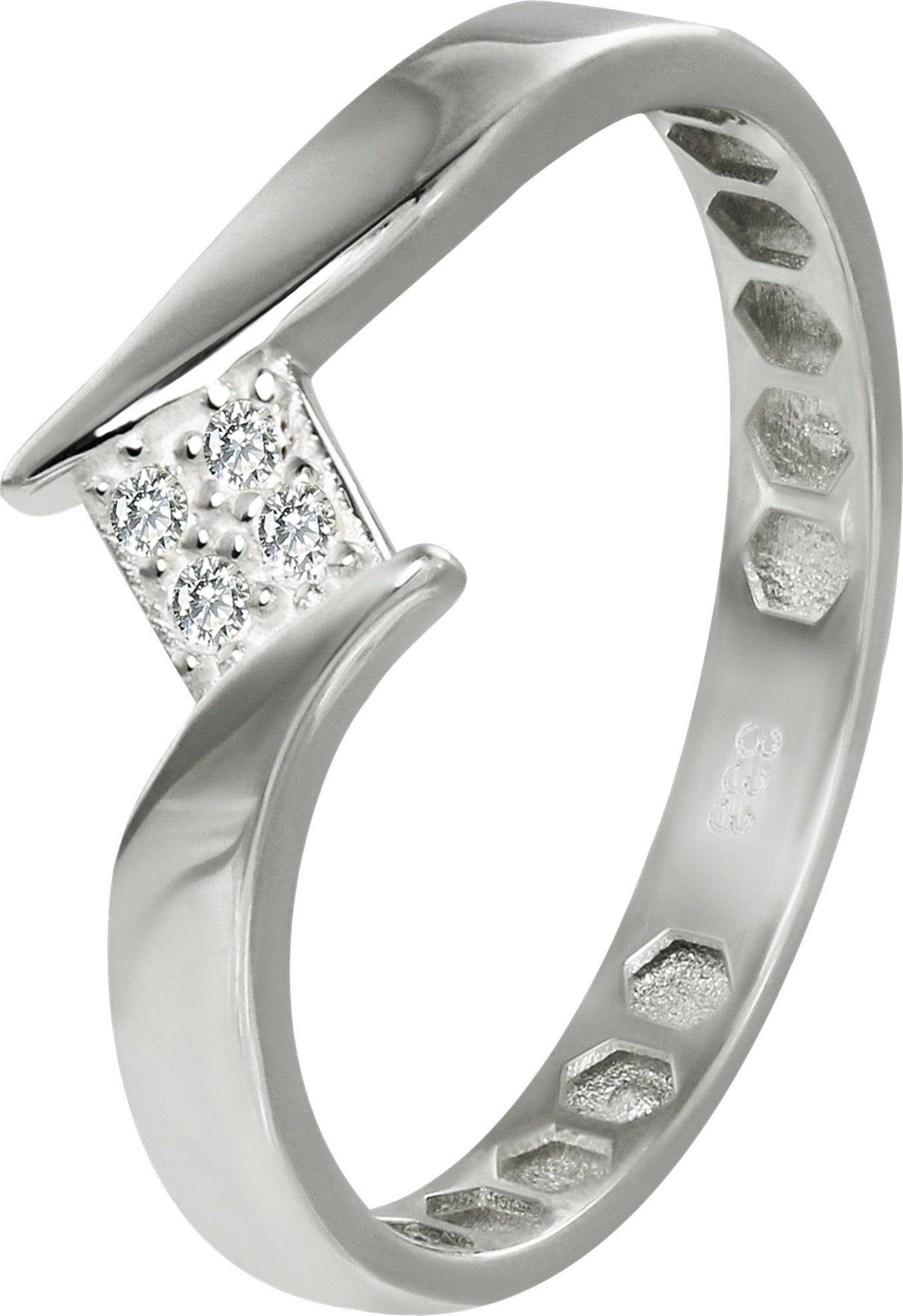 GoldDream Goldring GoldDream Gold Ring Square Gr.60 (Fingerring), Damen Rin günstig online kaufen