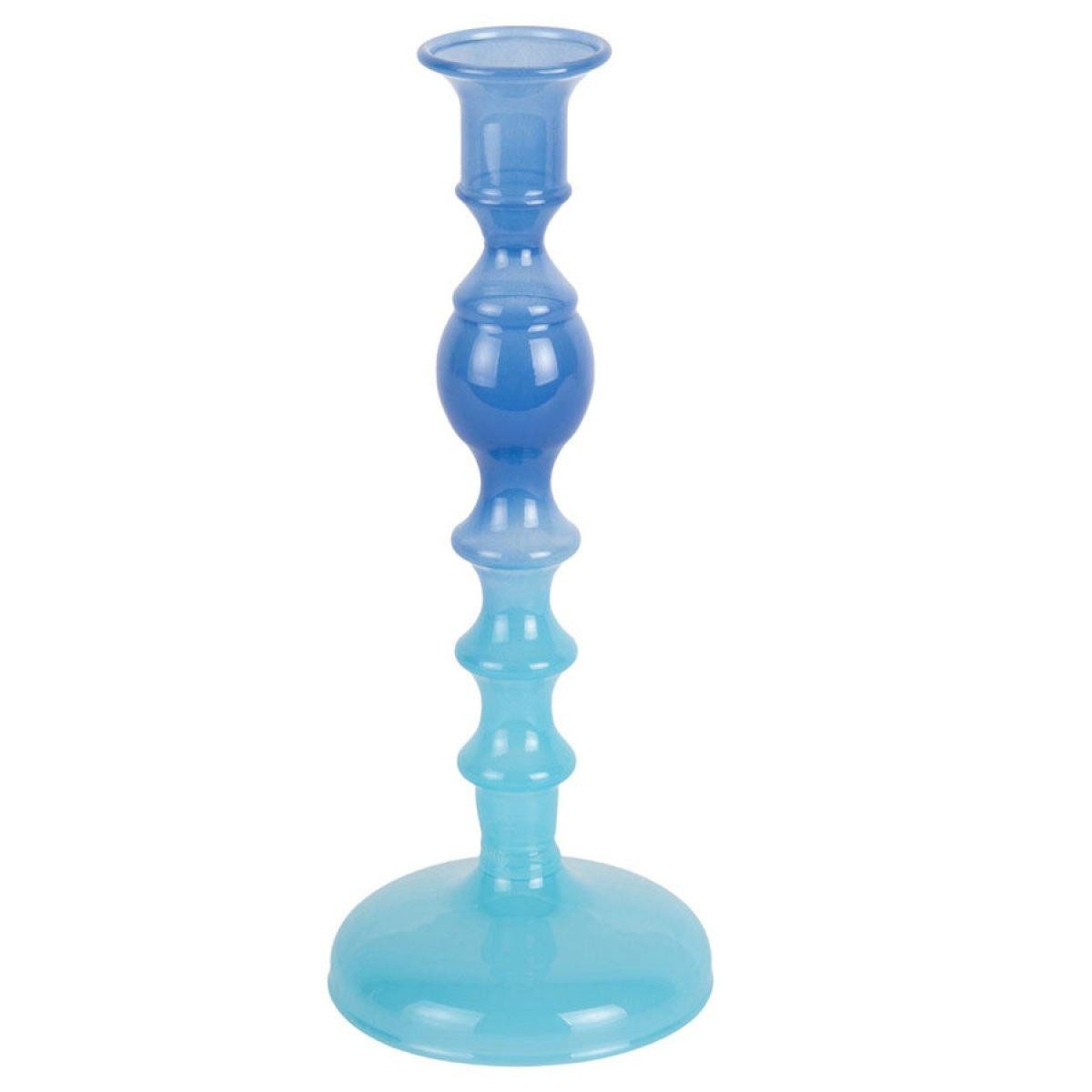 Present Time Kerzenhalter Kerzenleuchter Grato Mecer Blau (22,5cm)