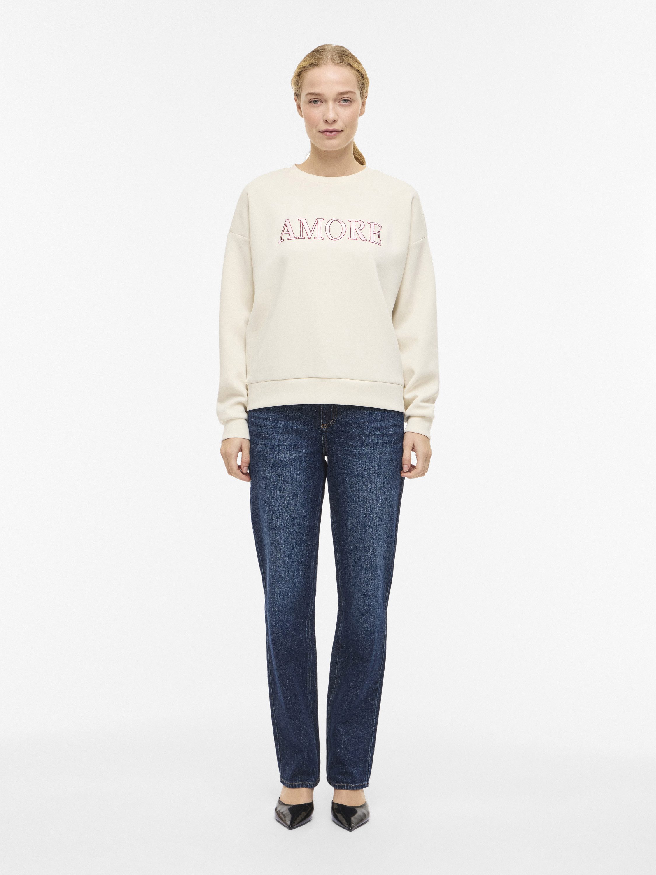 Vila Sweatshirt Reflect Love