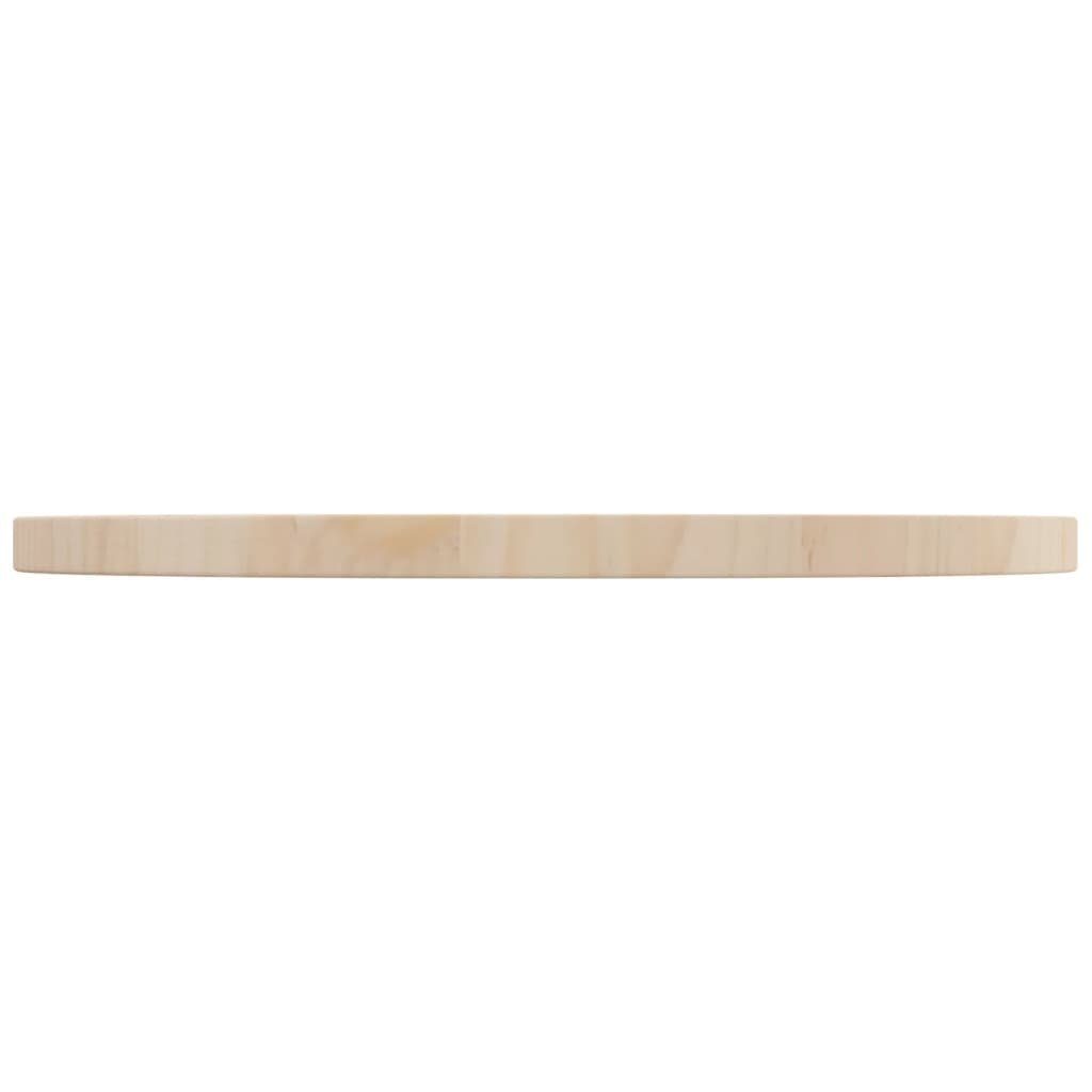 cm Tischplatte Massivholz (1 furnicato Kiefer Ø50x2,5 St)