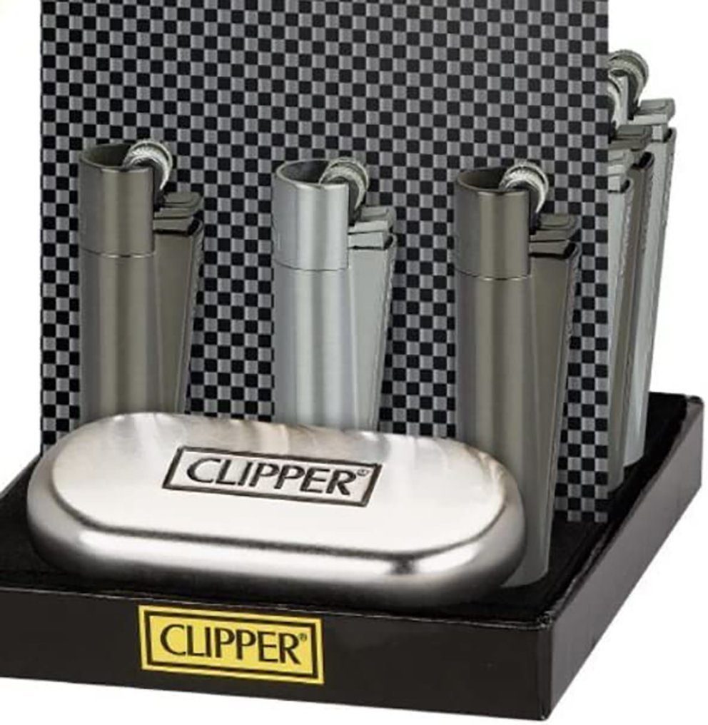 CLIPPER Feuerzeug Clipper Feuerzeug VOLLMETALL Spezial Edition Limited Clipper Pfeifen