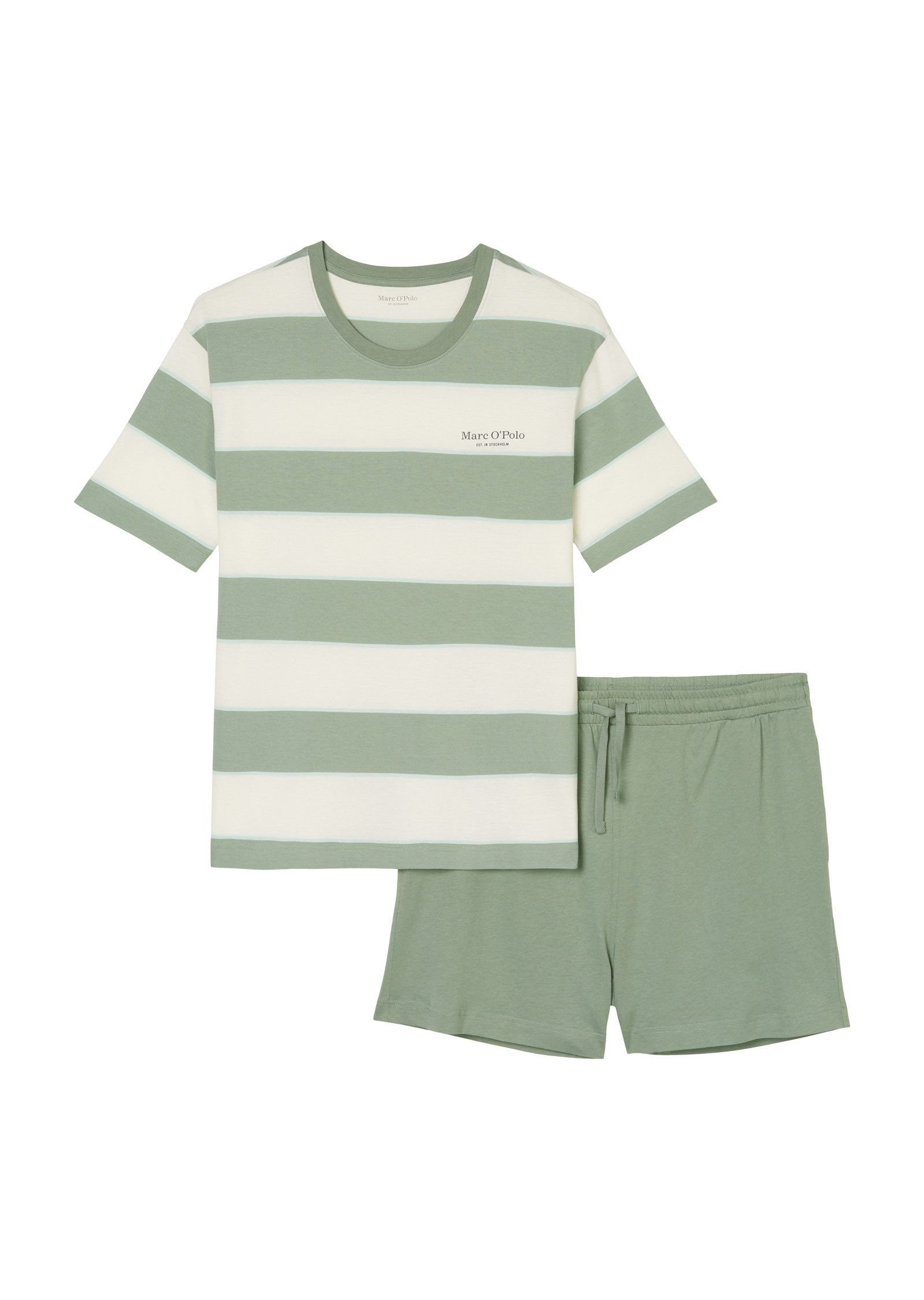 Marc O'Polo Shorty Mix & Match Cotton (2 tlg) mit T-Shirt und Shorts günstig online kaufen