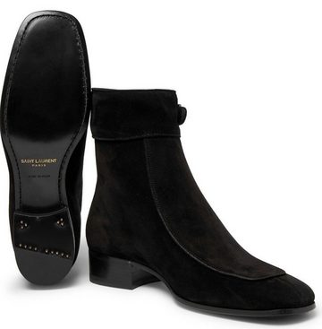 YVES SAINT LAURENT SAINT LAURENT MILES 30 Suede Ankle Boots Schuhe Shoes Stiefeletten Sti Sneaker