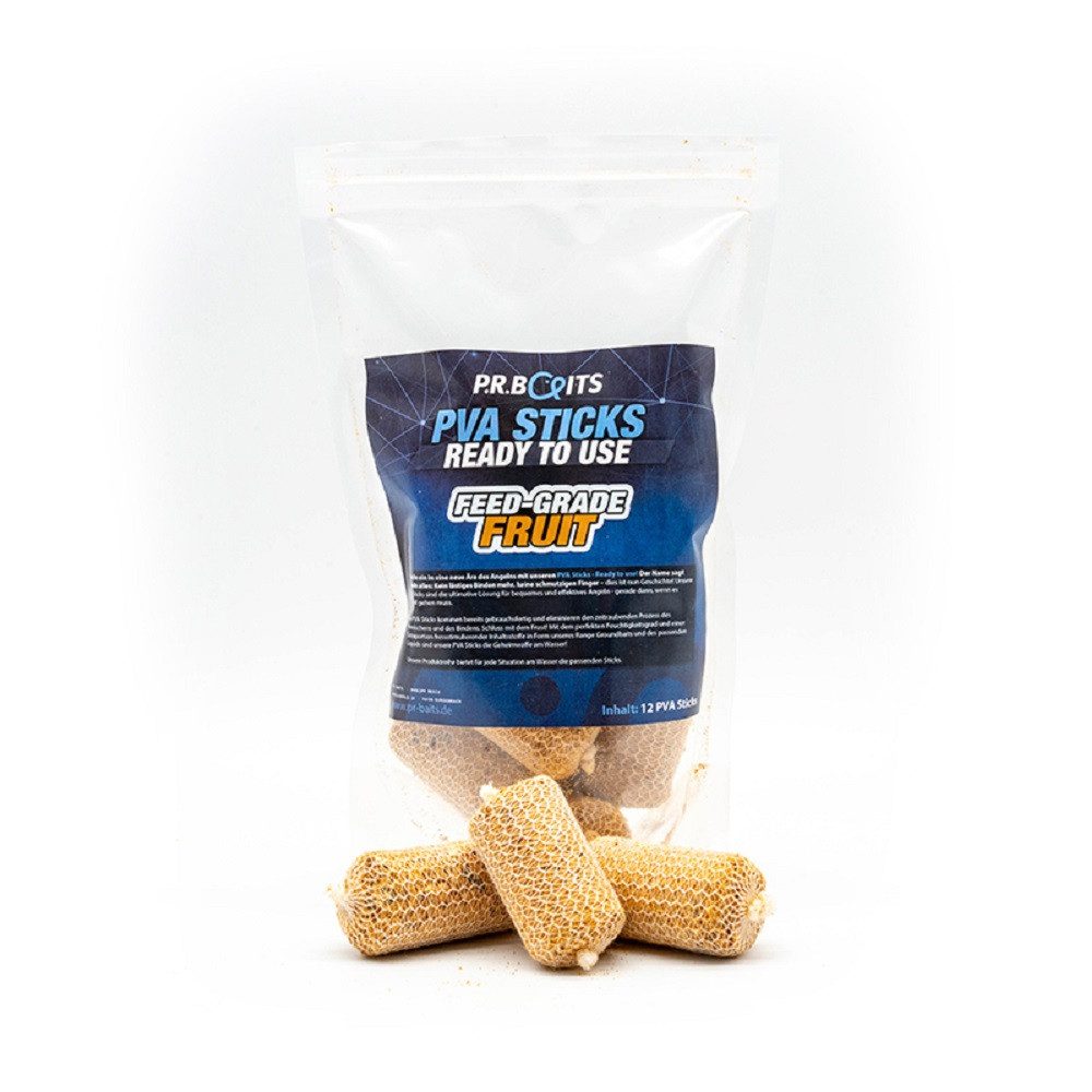 Kunstköder Feed-Grade Fruit PVA Sticks 12 Stück Karpfenangeln Köder Futter