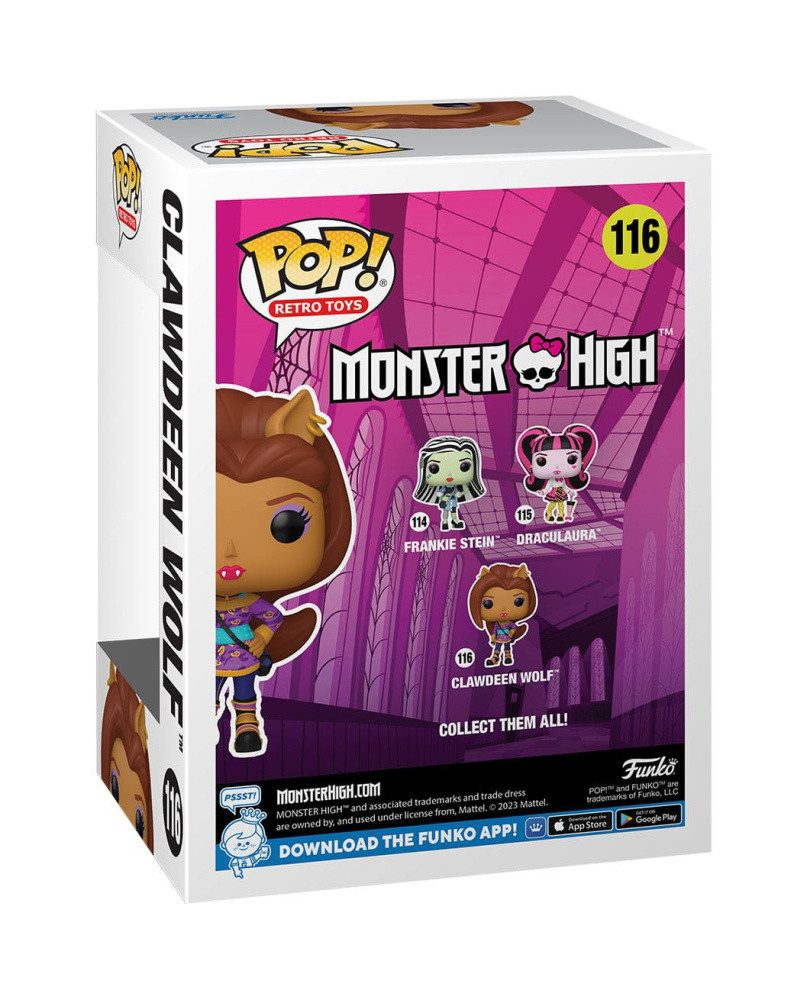 Funko Merchandise-Figur Monster High POP! Vinyl Figur Clawdeen 9 cm