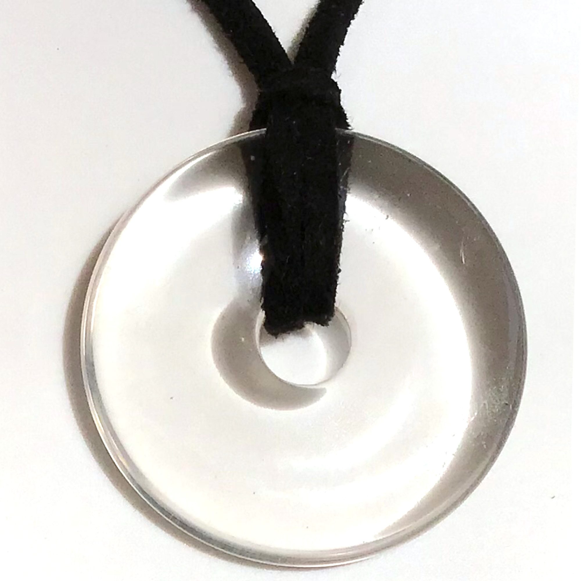 Steinfixx® Lange Kette echter Edelsteindonut 30 günstig online kaufen