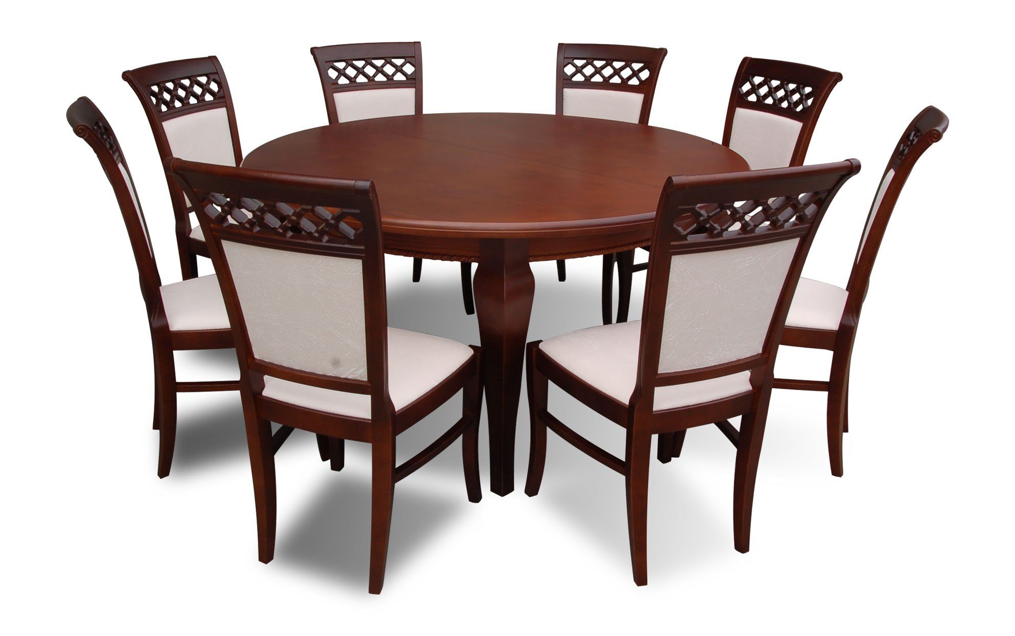 JVmoebel Essgruppe, Esszimmer Klassischer Tisch Holz 9tlg.Set Stuhl Garnitur Esstisch Set 8x Stühle
