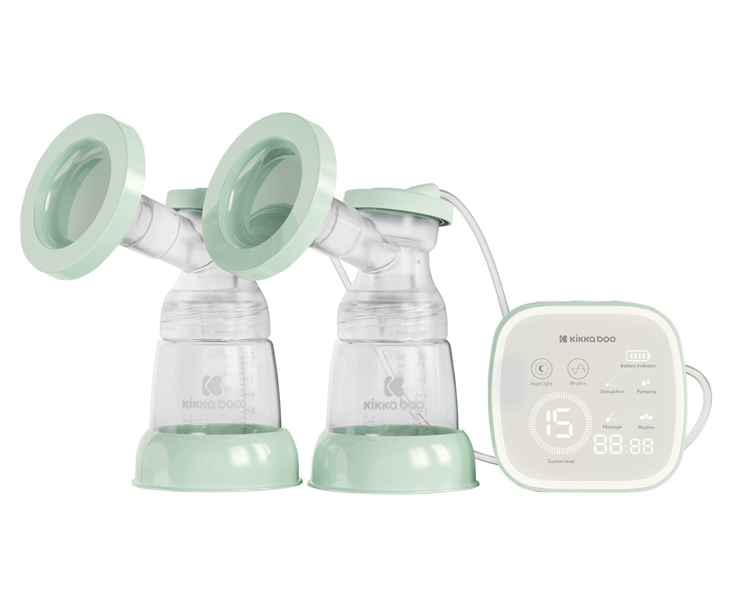 Elektrische Doppelmilchpumpe Doppelmilchpumpe Libra 180ml